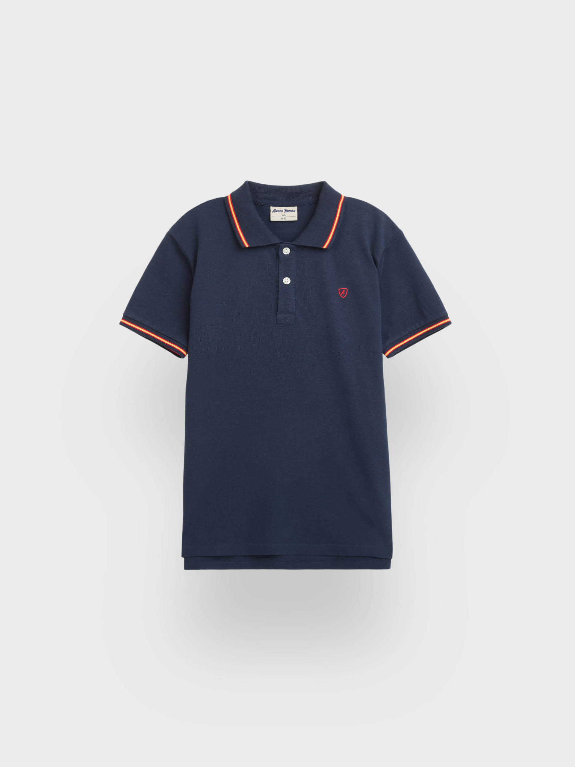 POLO FLAG KIDS AZUL MARINO