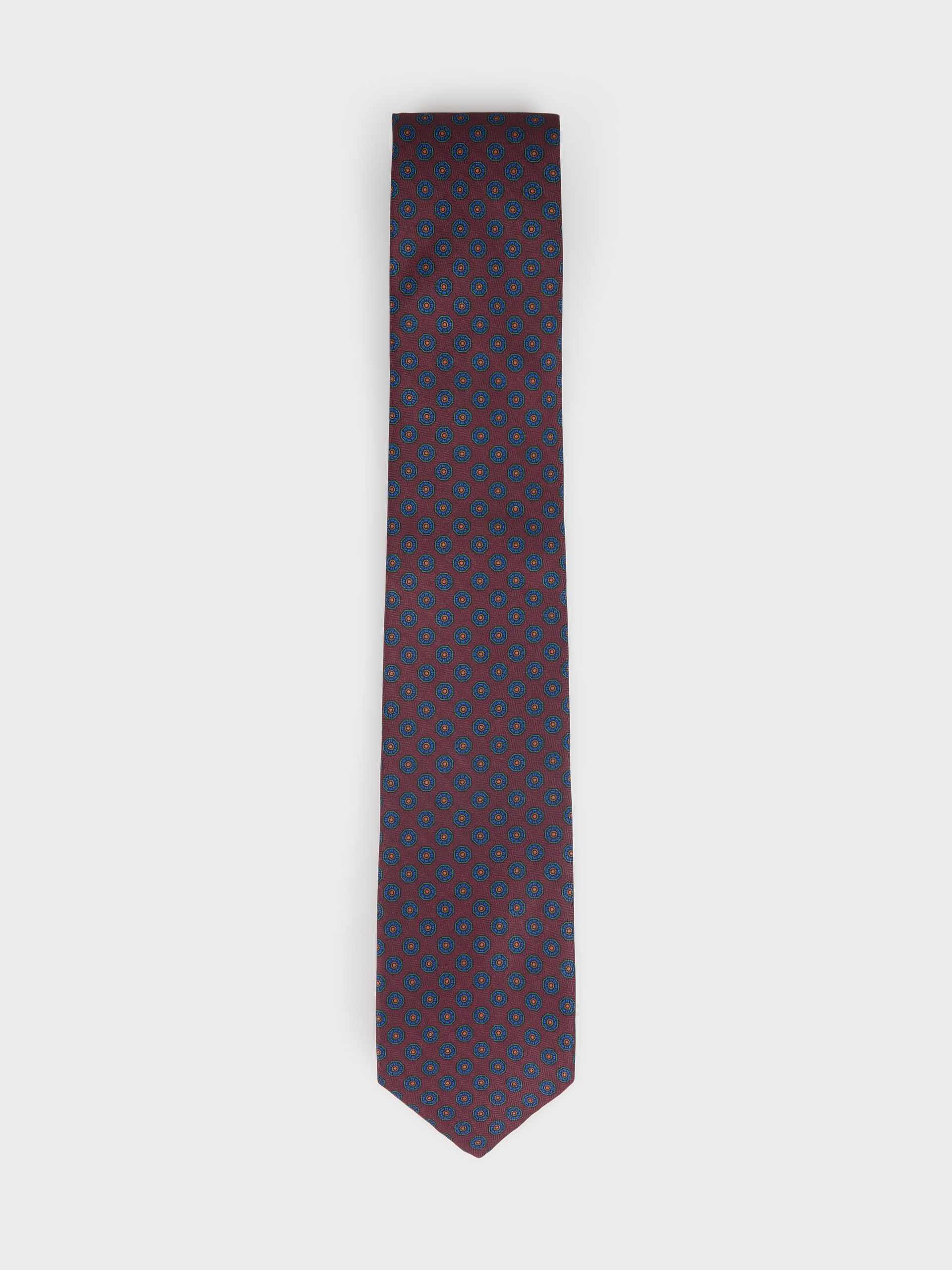 CORBATA PRINTED BURDEOS