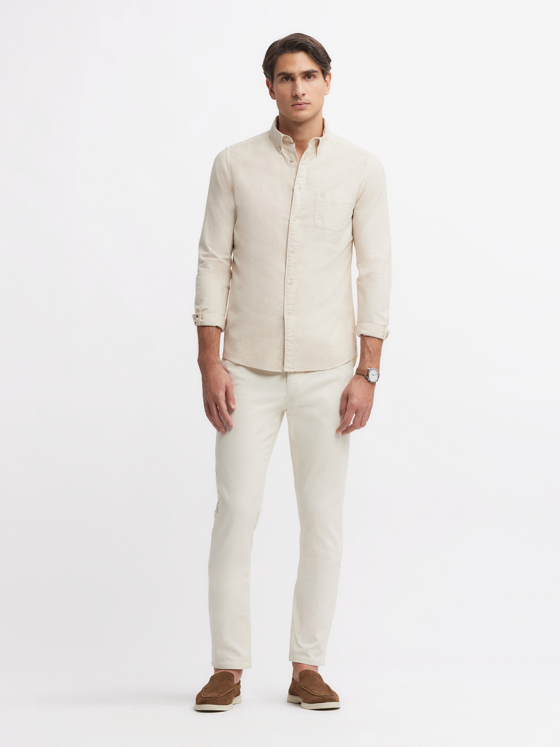 CAMISA OXFORD POCKET DYE