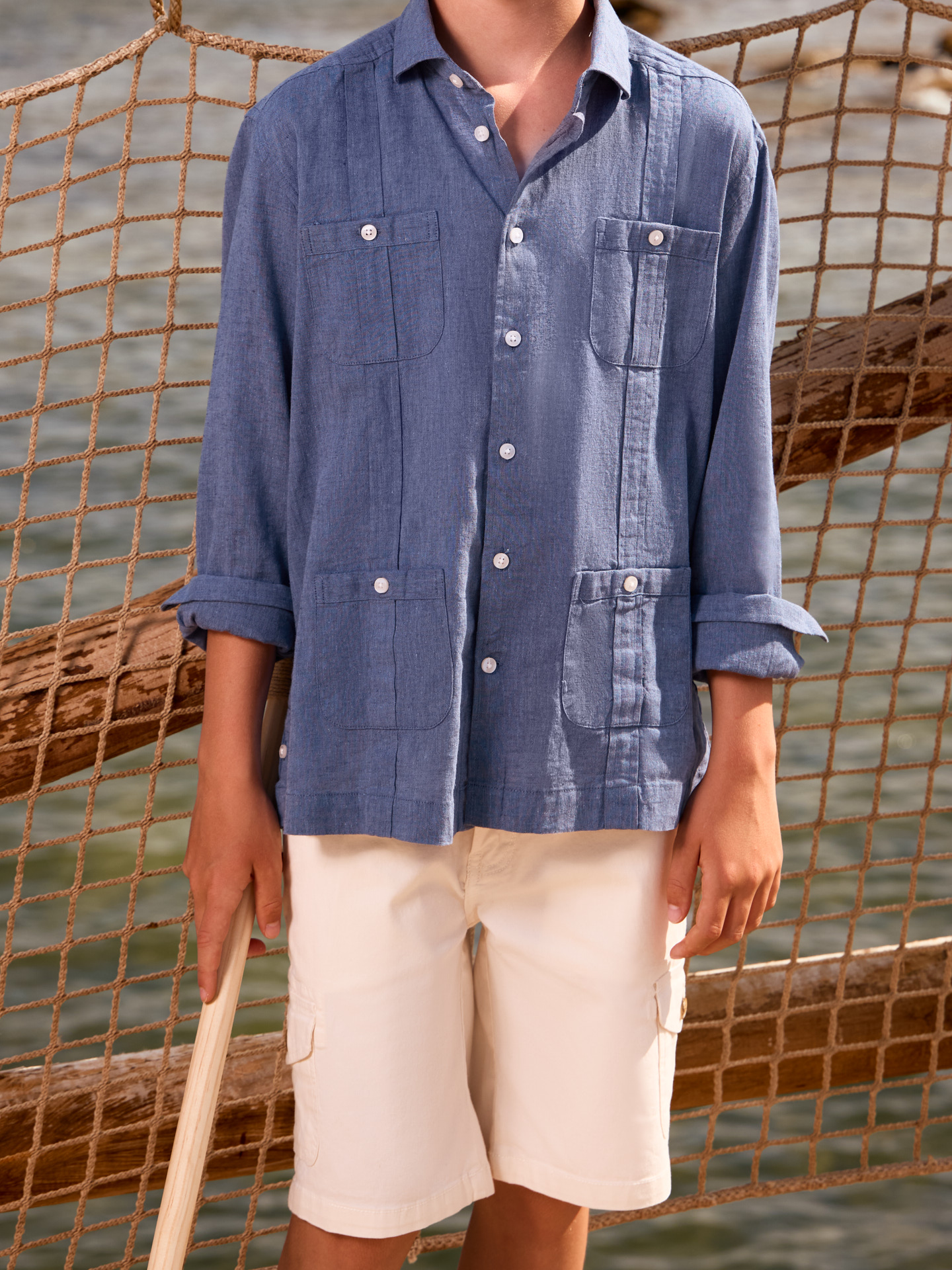 BERMUDA CARGO KIDS CRUDO