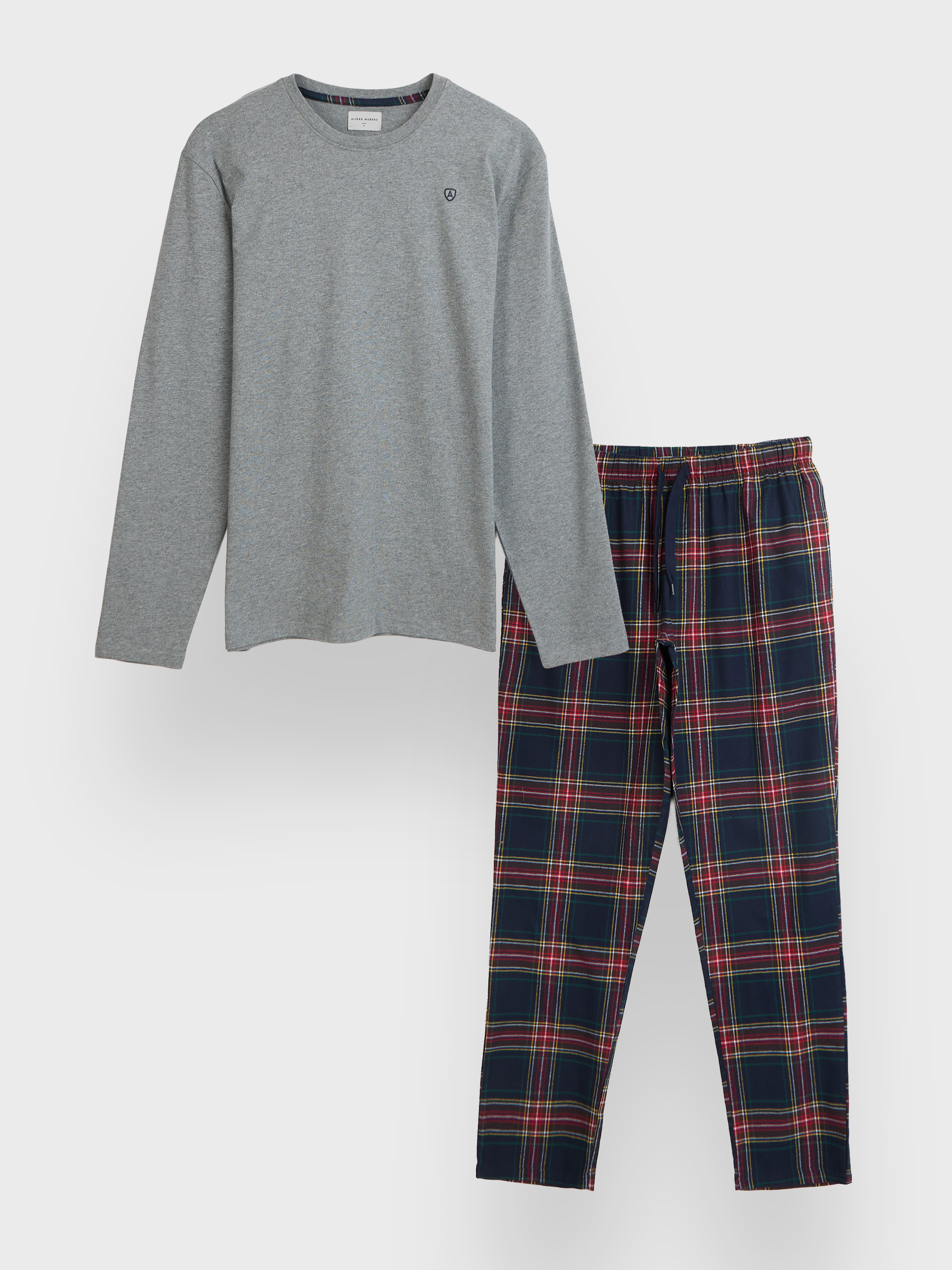 PIJAMA FRANELA CUADROS