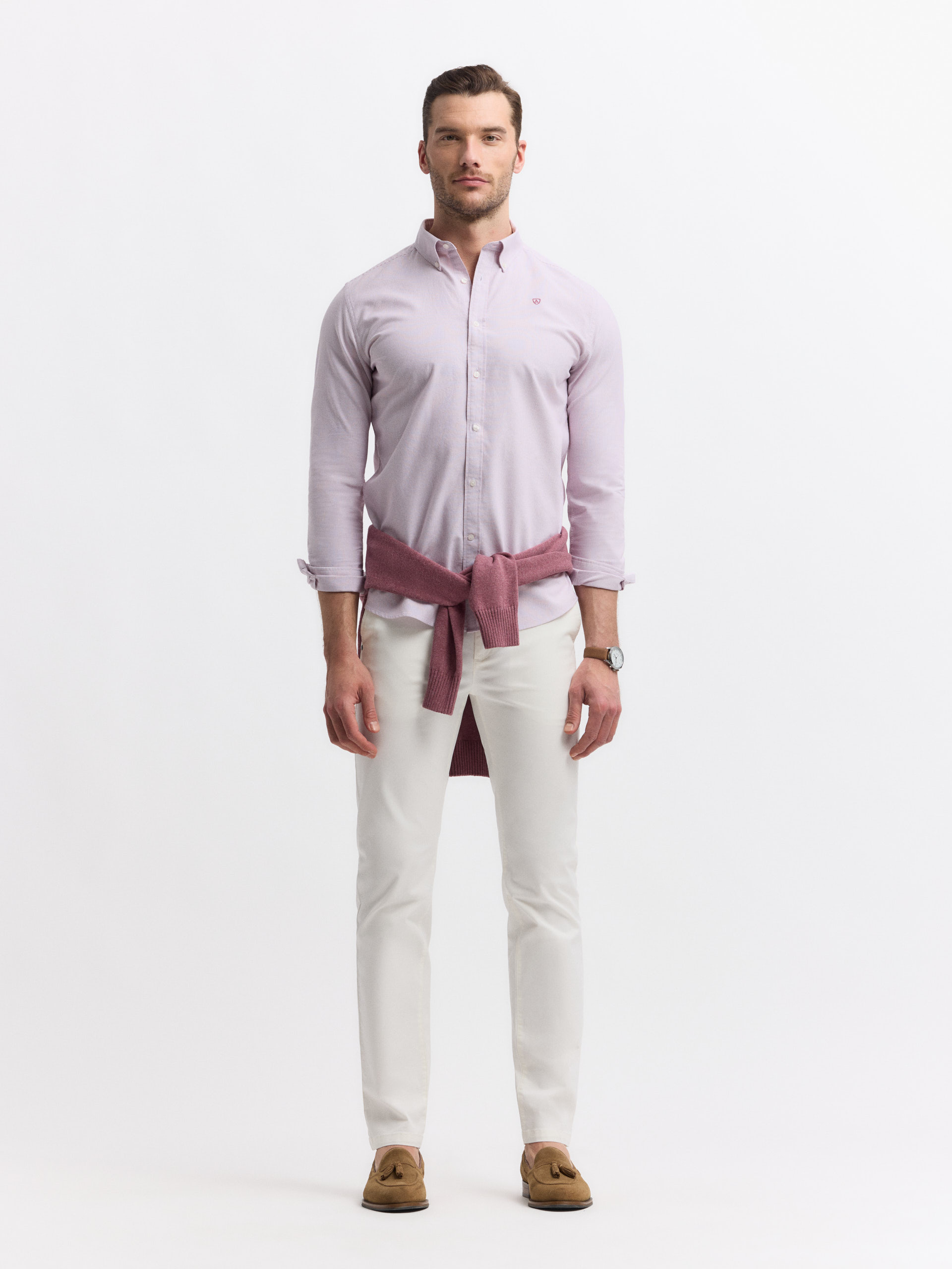 CAMISA OXFORD MIL RAYAS