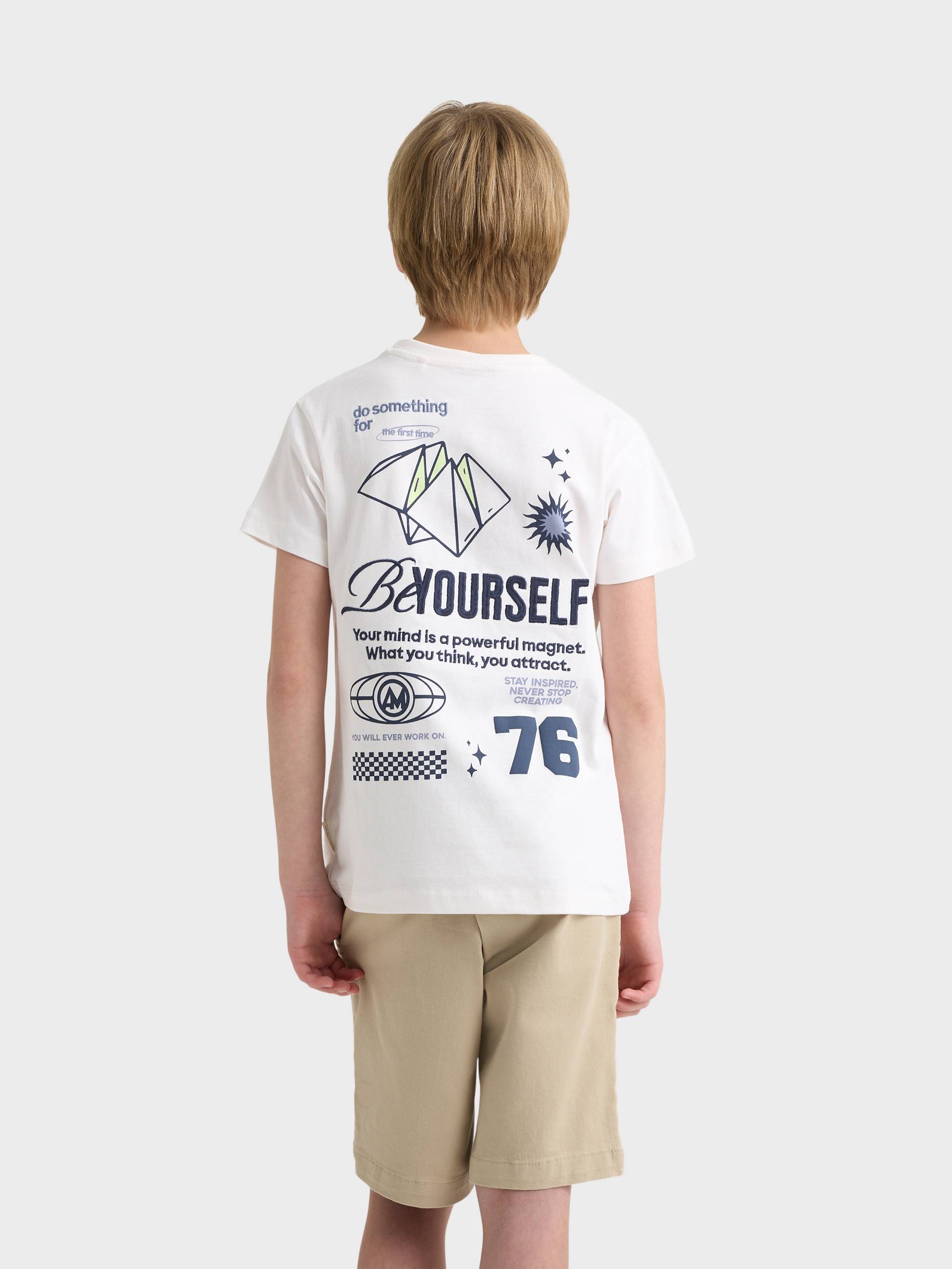 CAMISETA MAGNET KIDS BLANCO