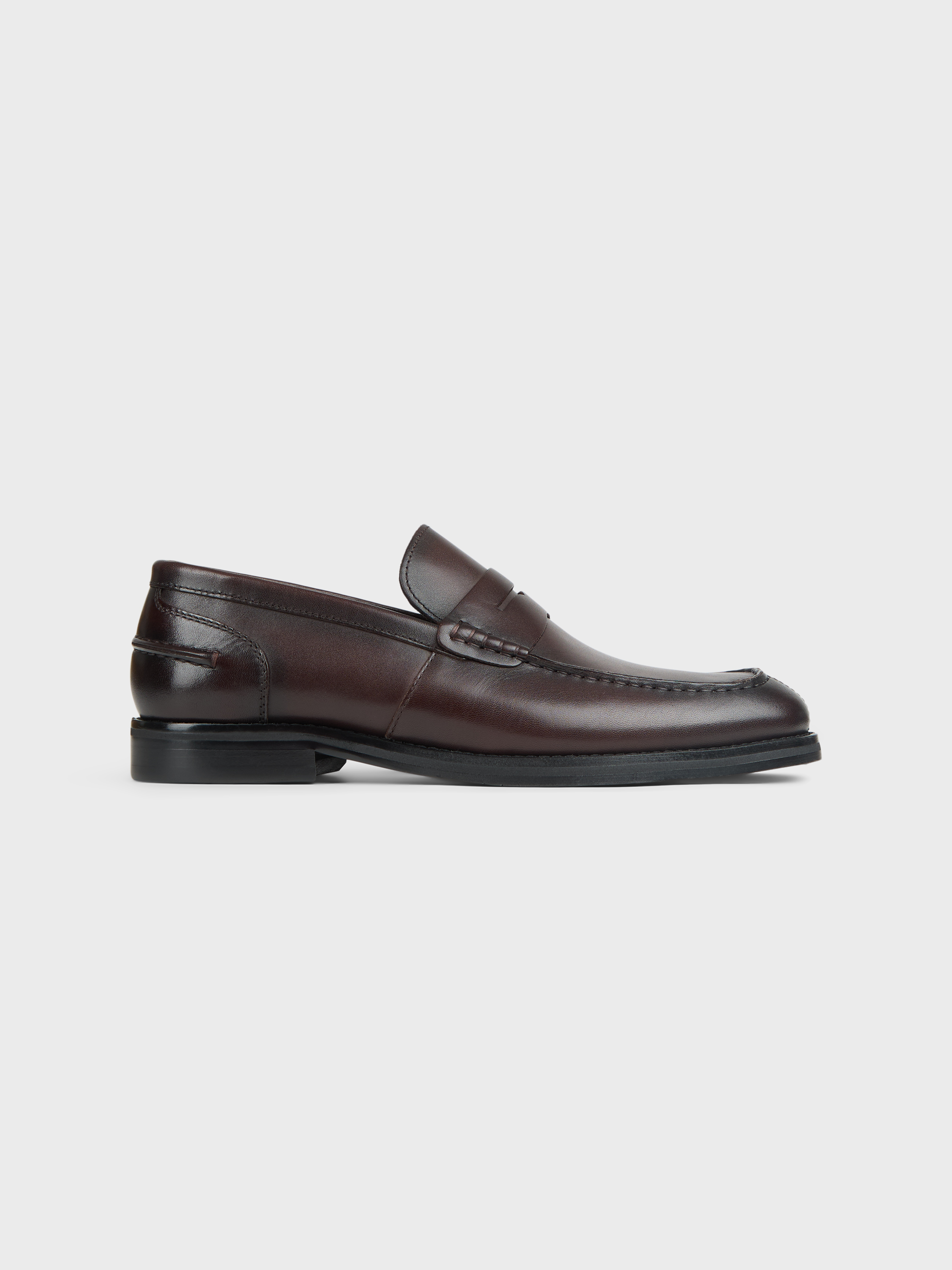 MOCASIN PIEL ANTIFAZ MARR&Oacute;N