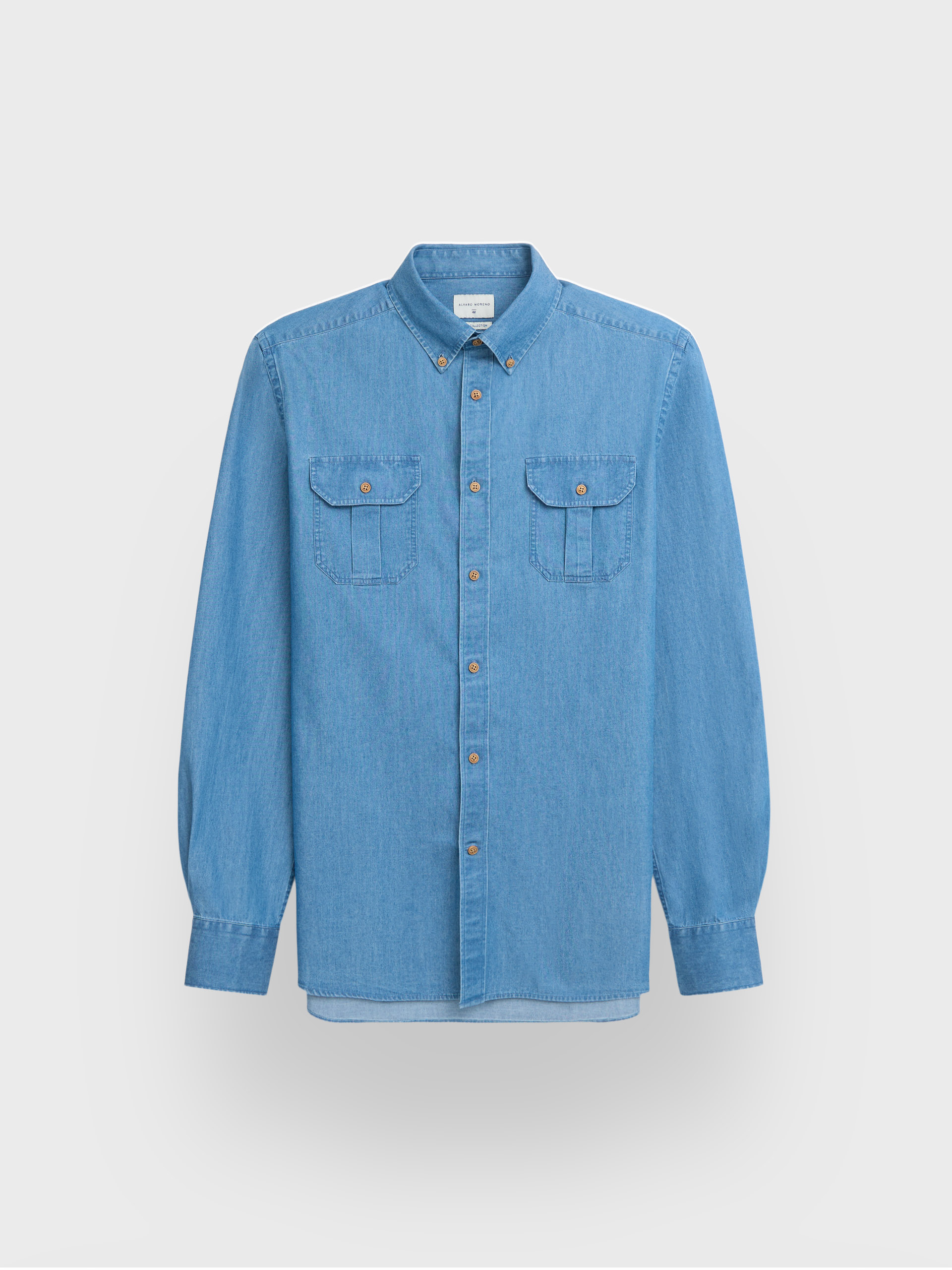 CAMISA DENIM BOLSILLOS
