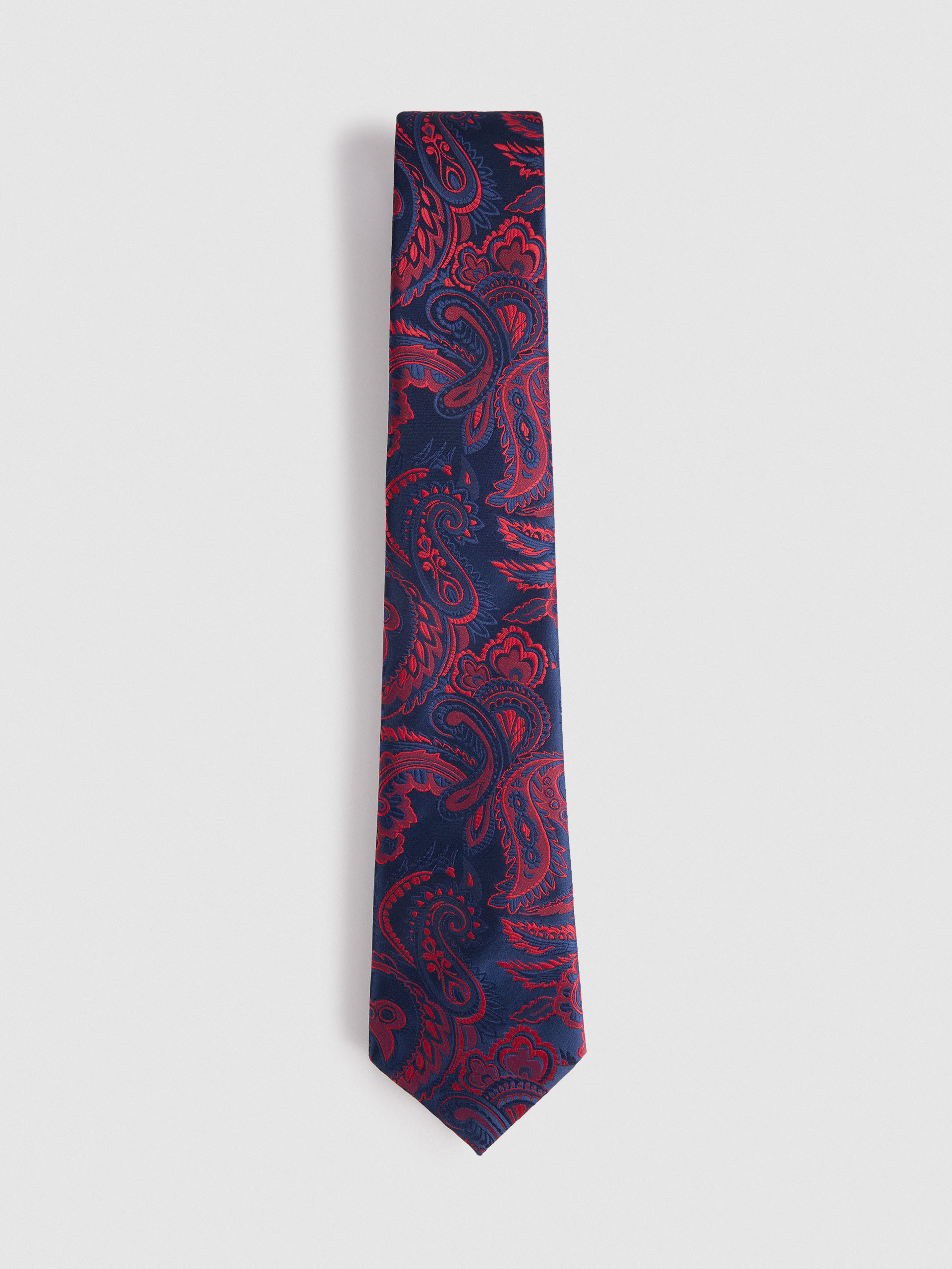 CORBATA JACQUARD MF BURDEOS