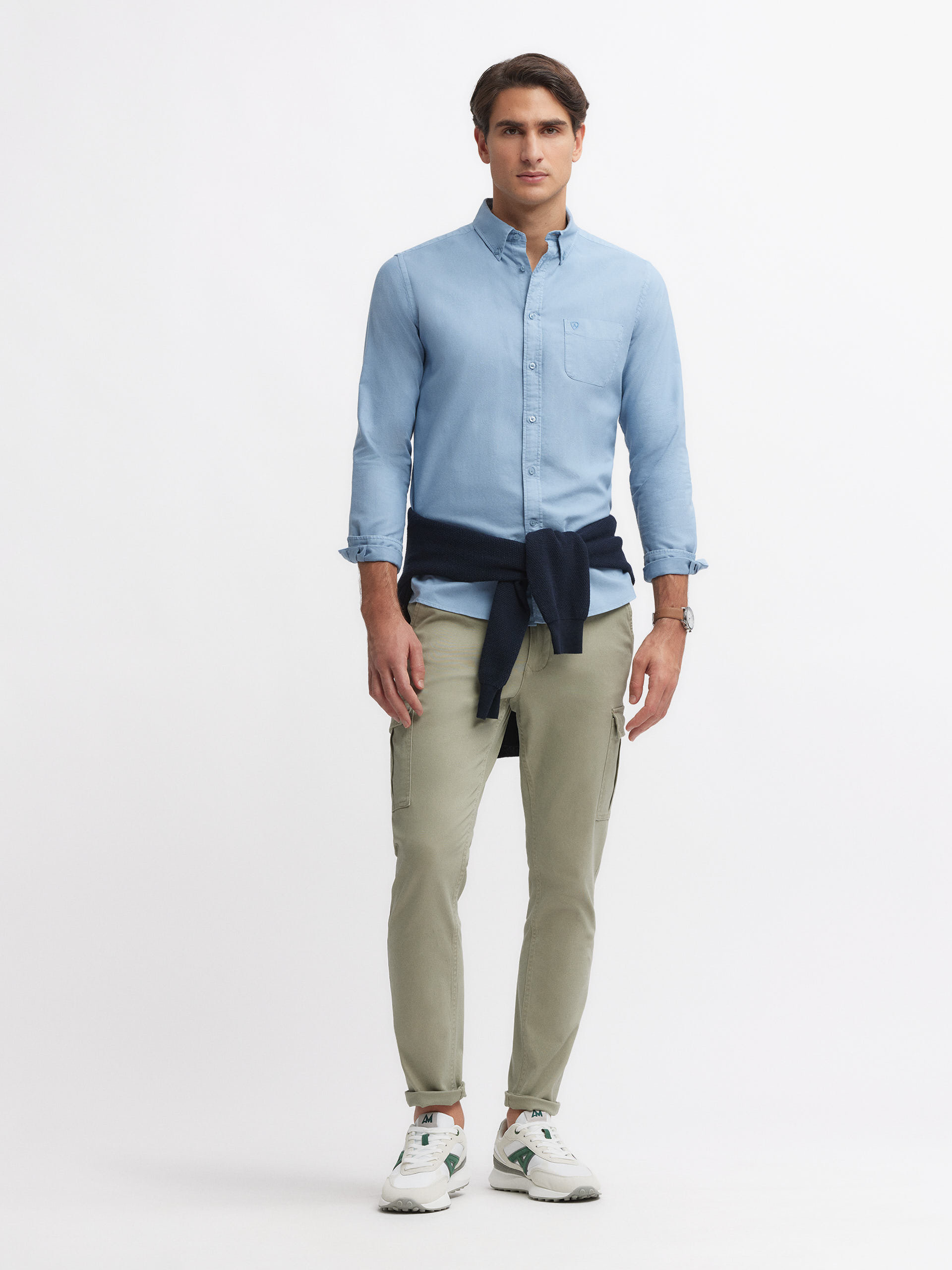 CAMISA OXFORD POCKET DYE