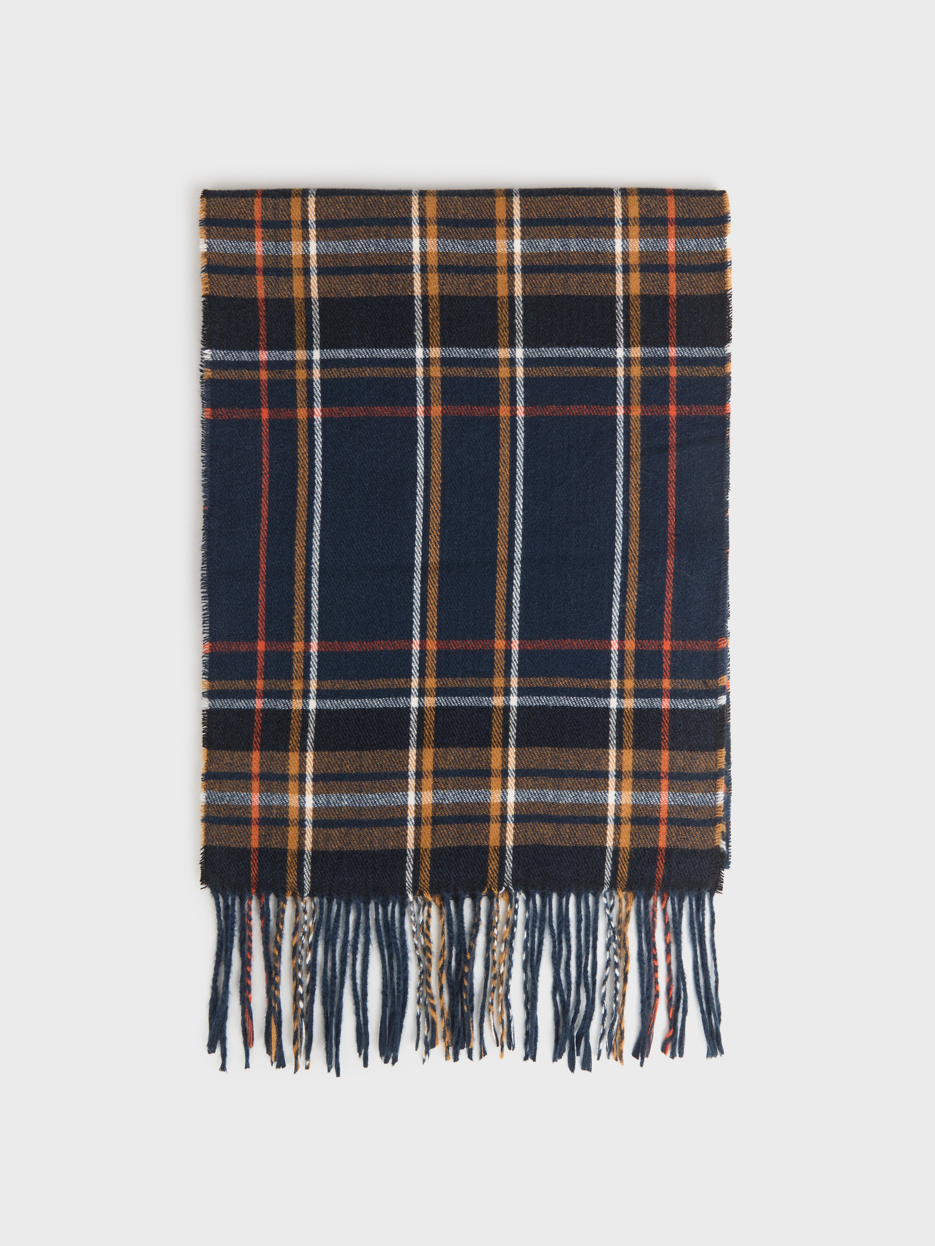 BUFANDA TARTAN AZUL