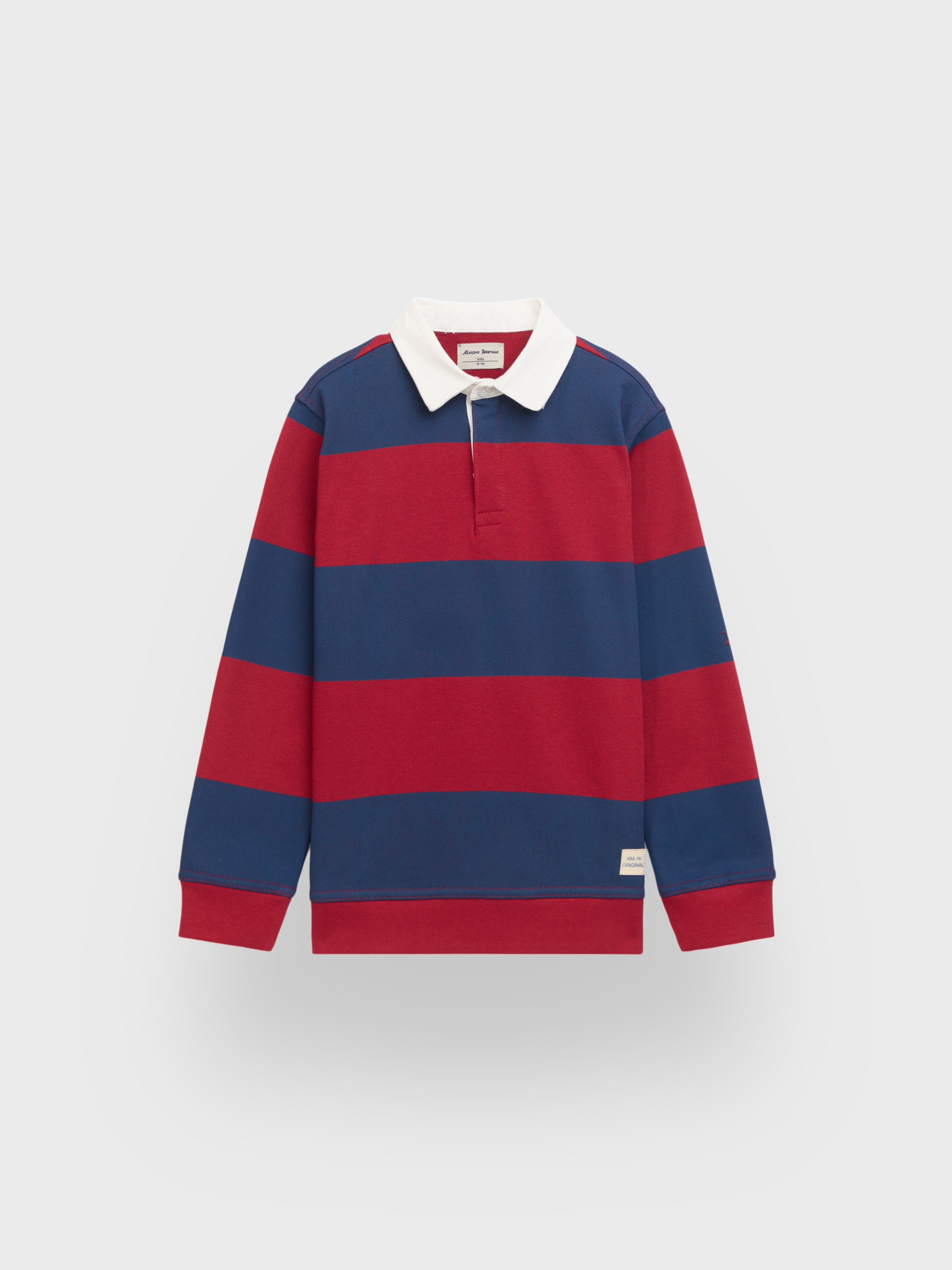 POLO RAYAS KIDS ROJO