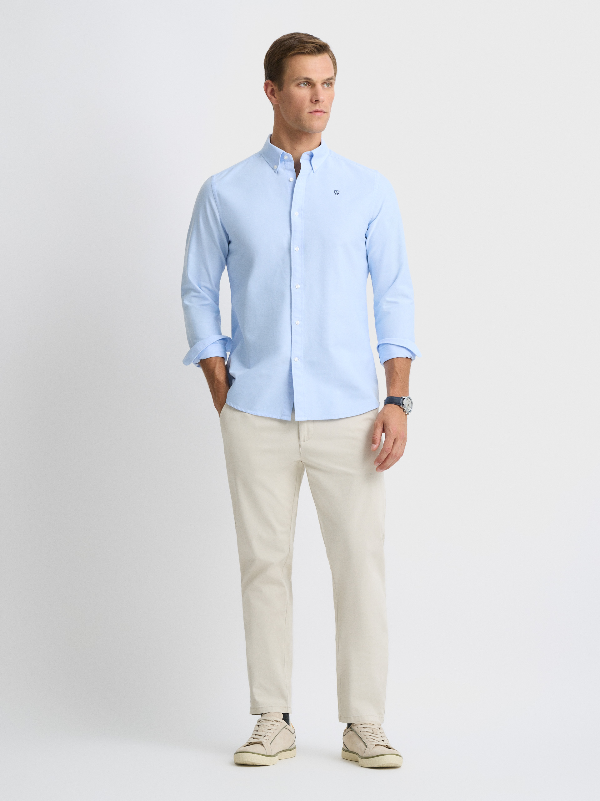 CAMISA OXFORD SOLID