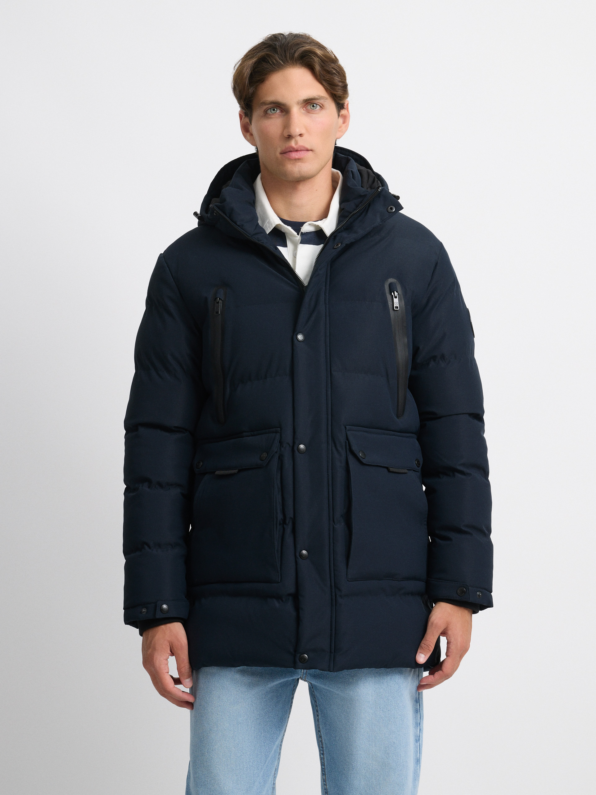 PARKA STEVE AZUL MARINO