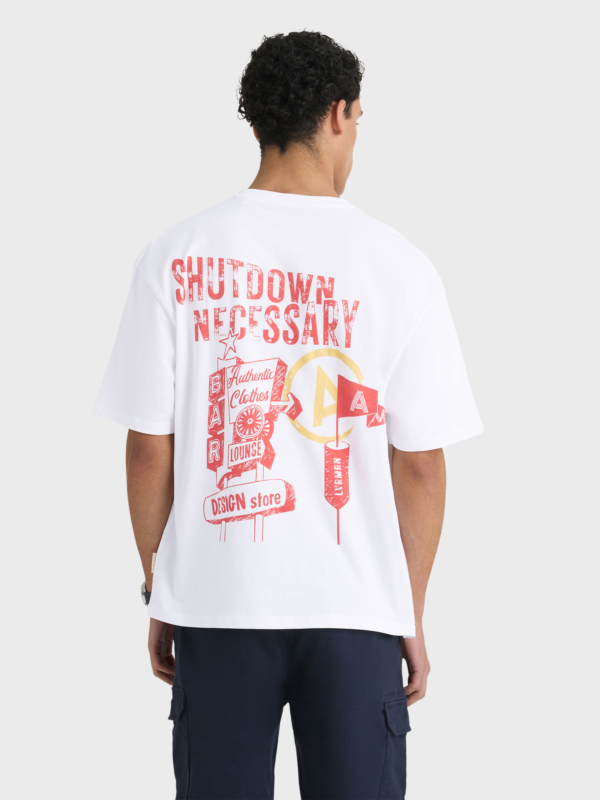 CAMISETA LOUNGE BLANCO