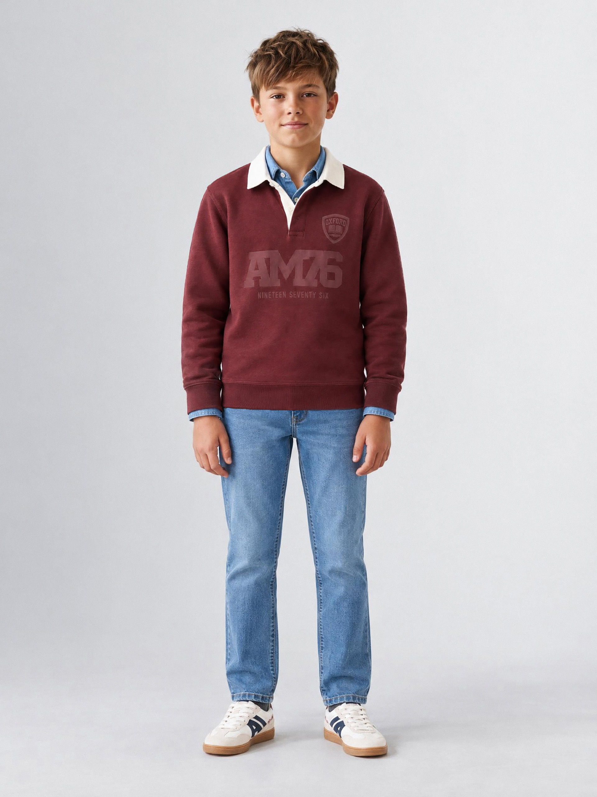 SUDADERA POLO AM76 KIDS