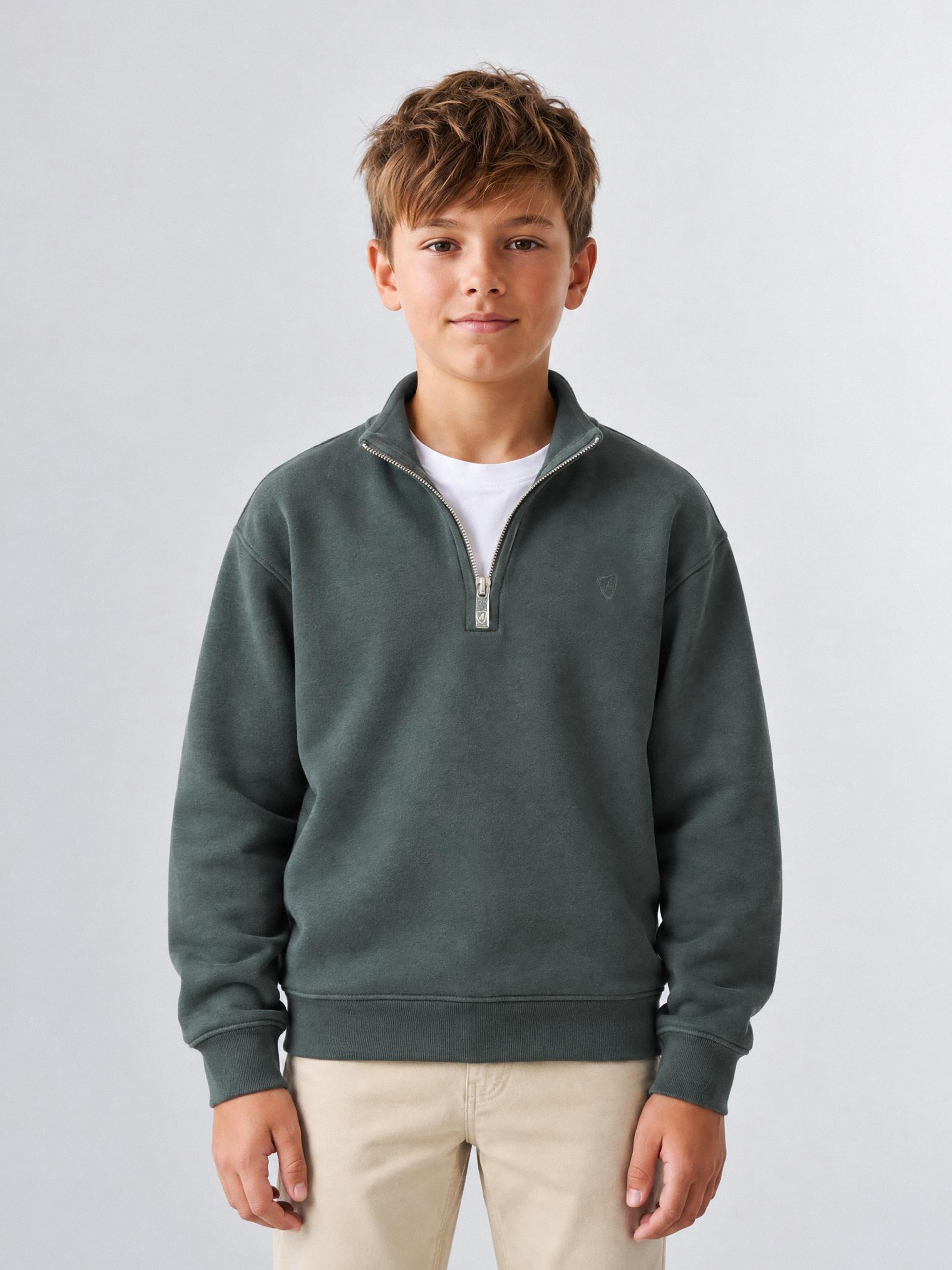 SUDADERA SIMPLY KIDS VERDE