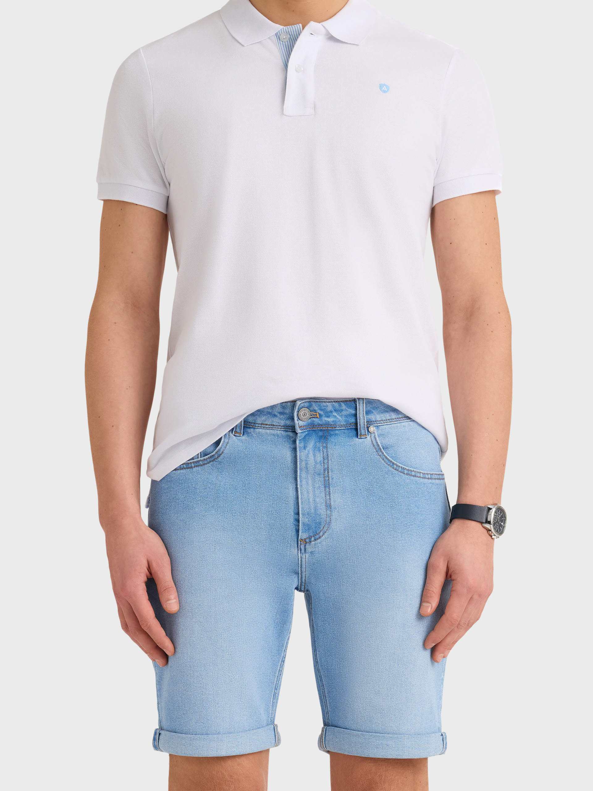 BERMUDA DENIM VUELTA AZUL