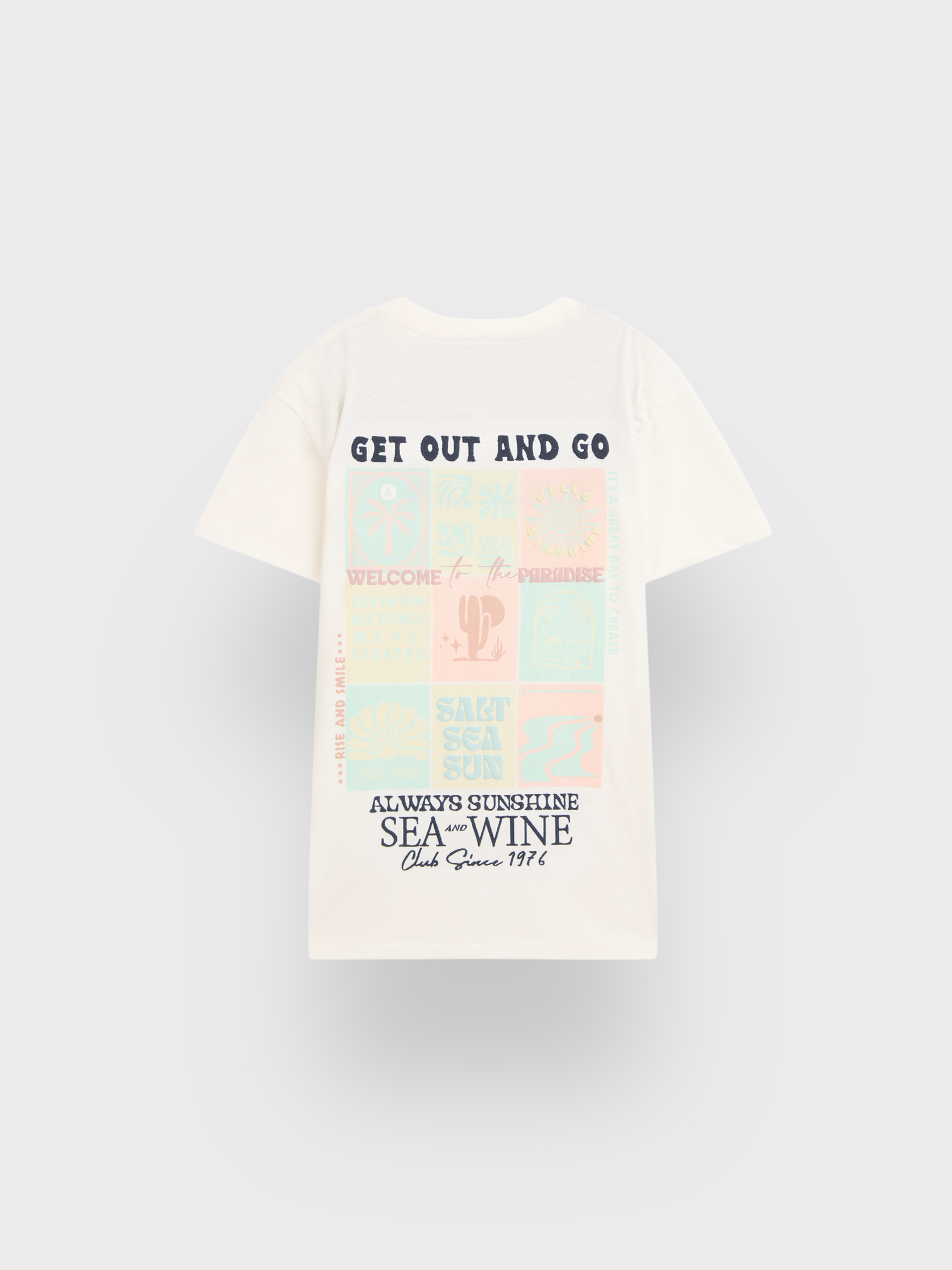 CAMISETA SEA KIDS BLANCO