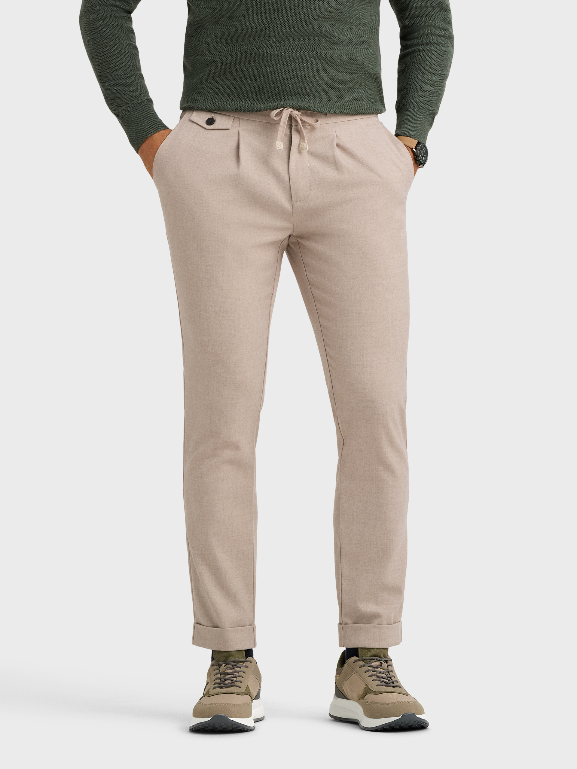 PANTALON FRANELA BEIGE