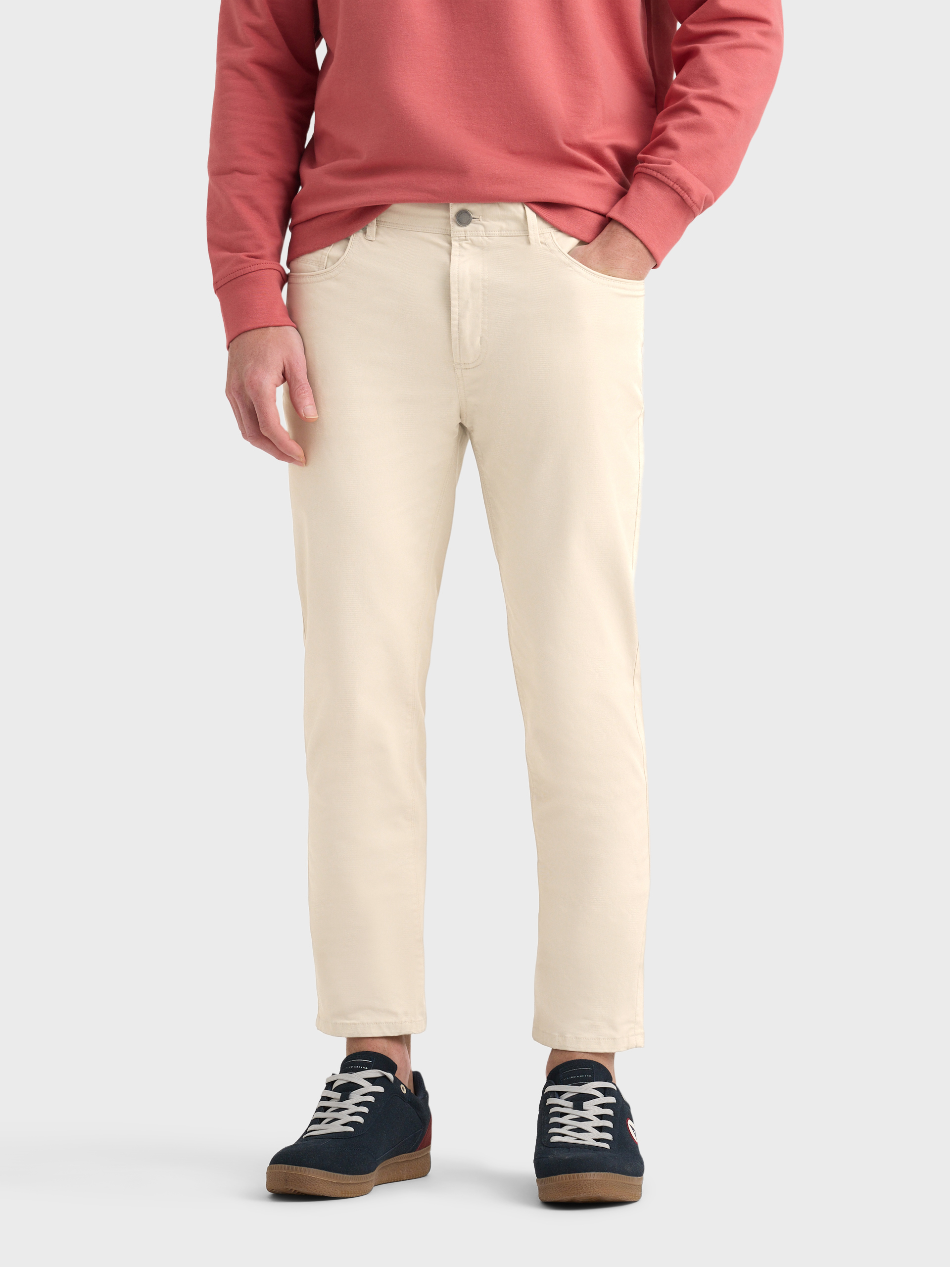 PANTALON DIAGONAL 5P CRUDO