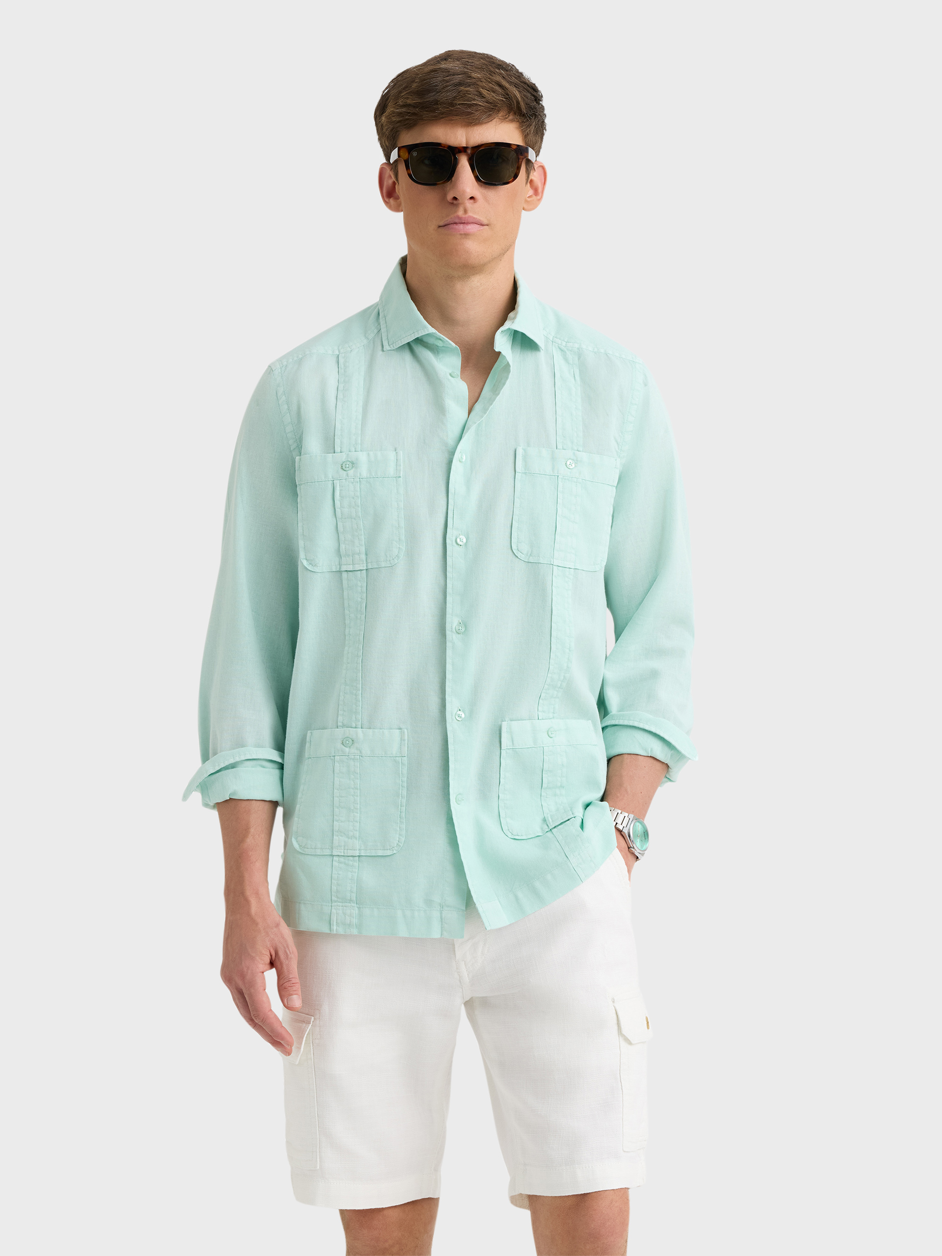 CUBANA LINO GD VERDE AGUA