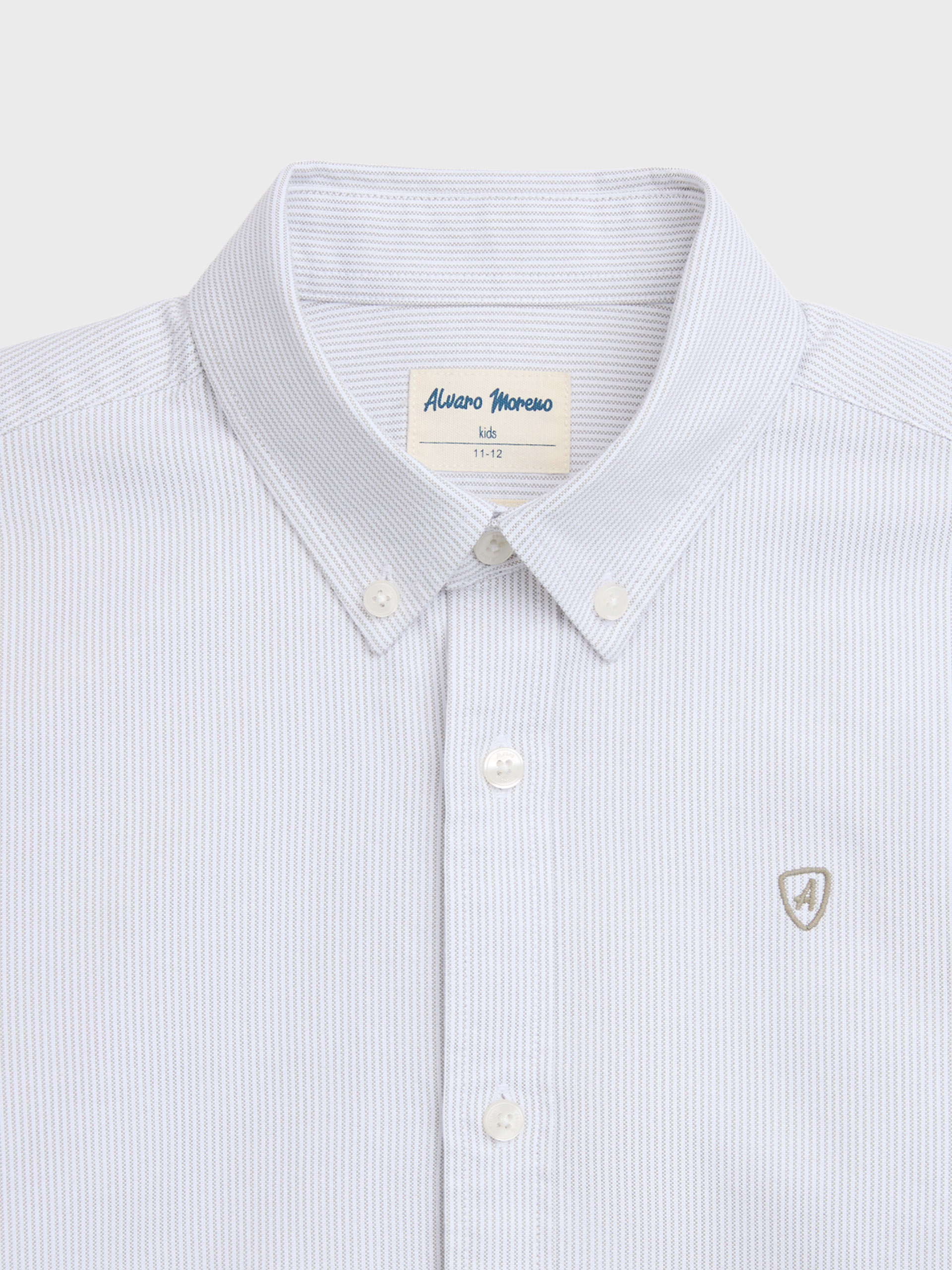 CAMISA OXFORD MIL RAYAS KIDS