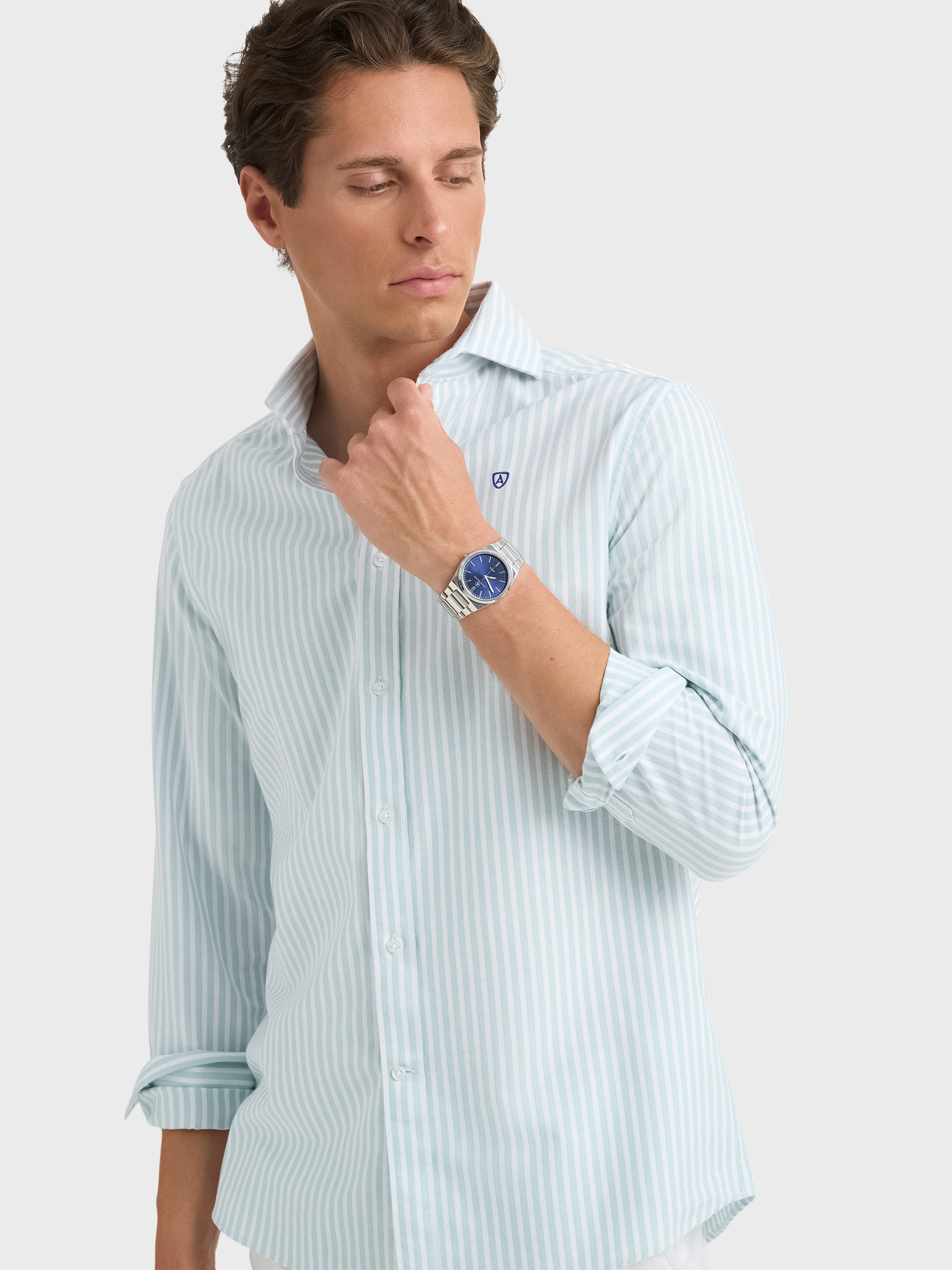CAMISA OXFORD CLASSIC AZUL