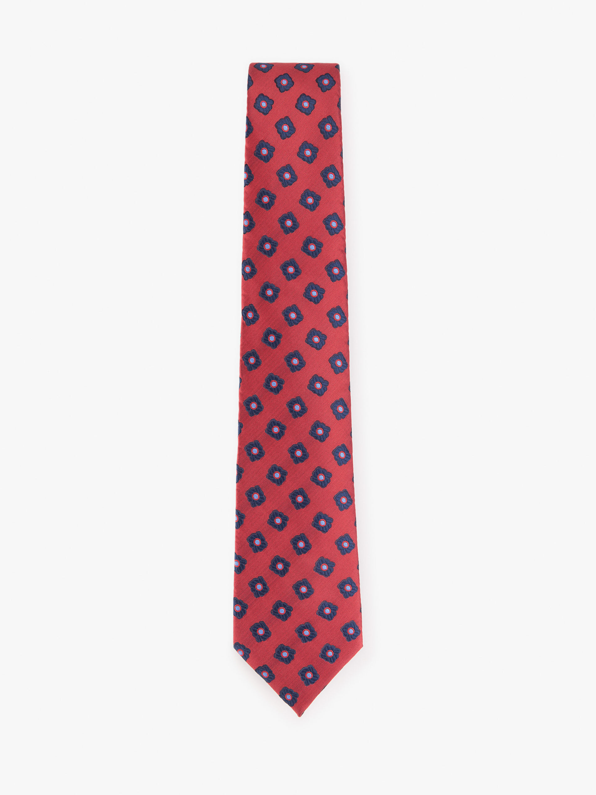 CORBATA JACQUARD MF ROJO