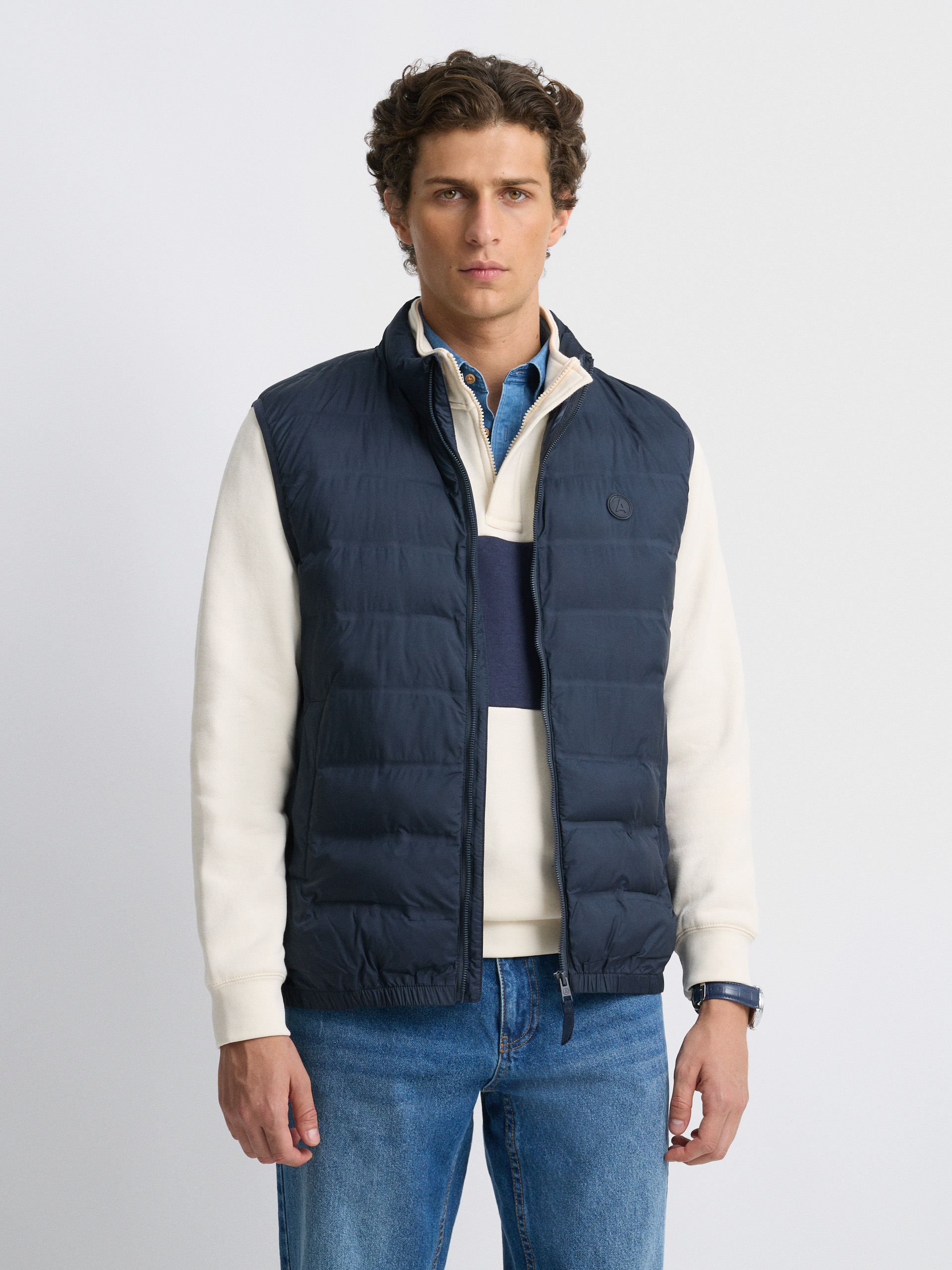 CHALECO DENNIS AZUL MARINO