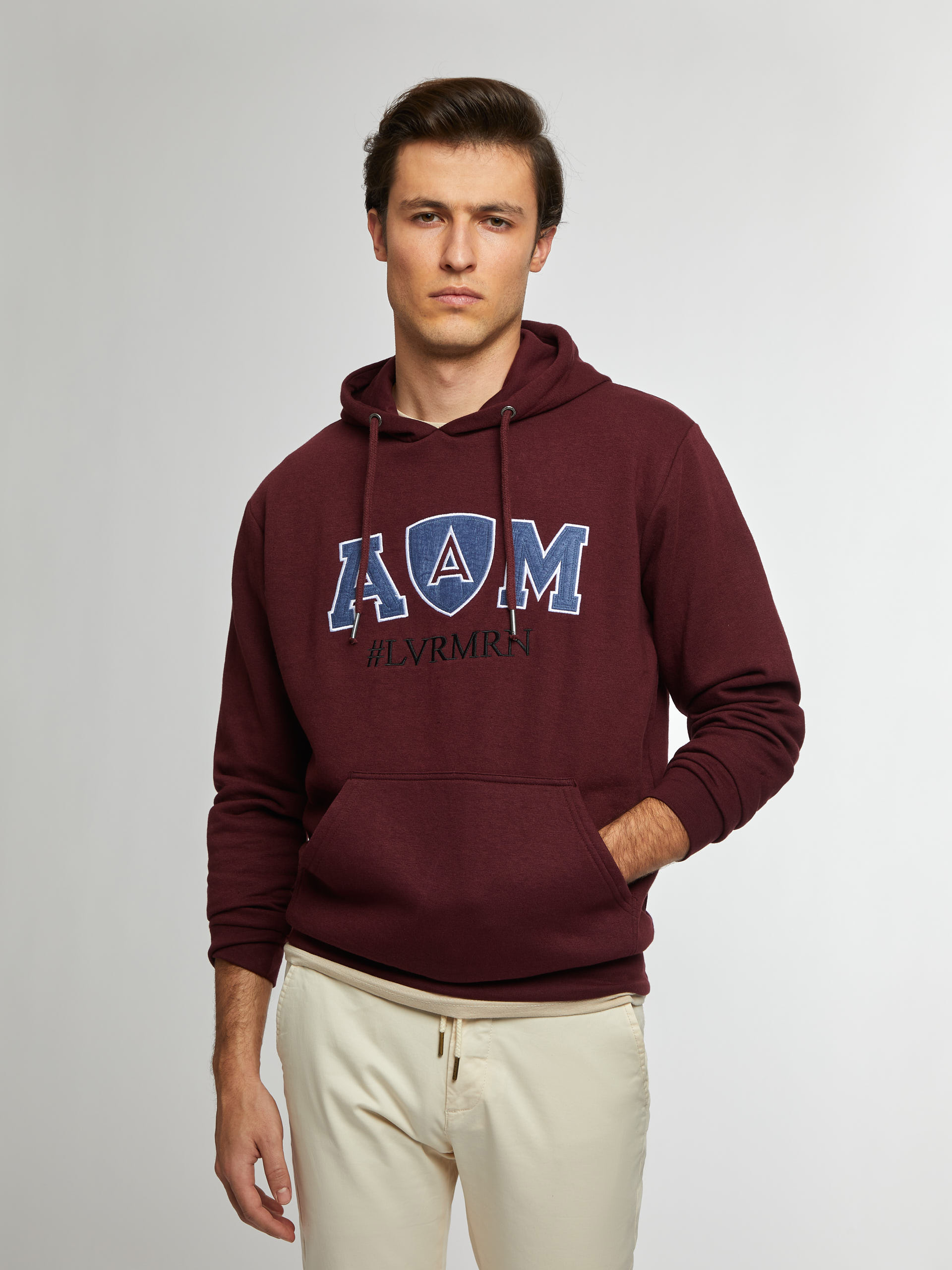 SUDADERA OFFICIAL BURDEOS