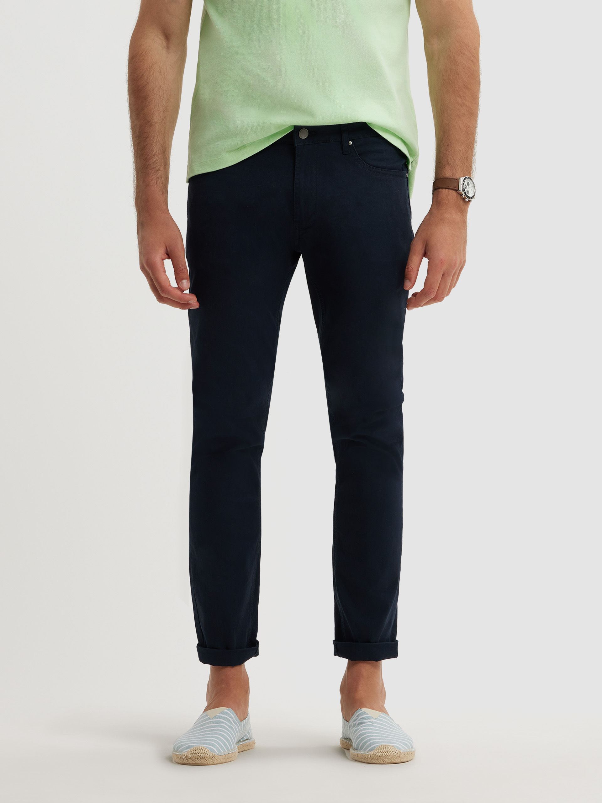 PANTALON 5 BOLSILLOS AZUL MARINO