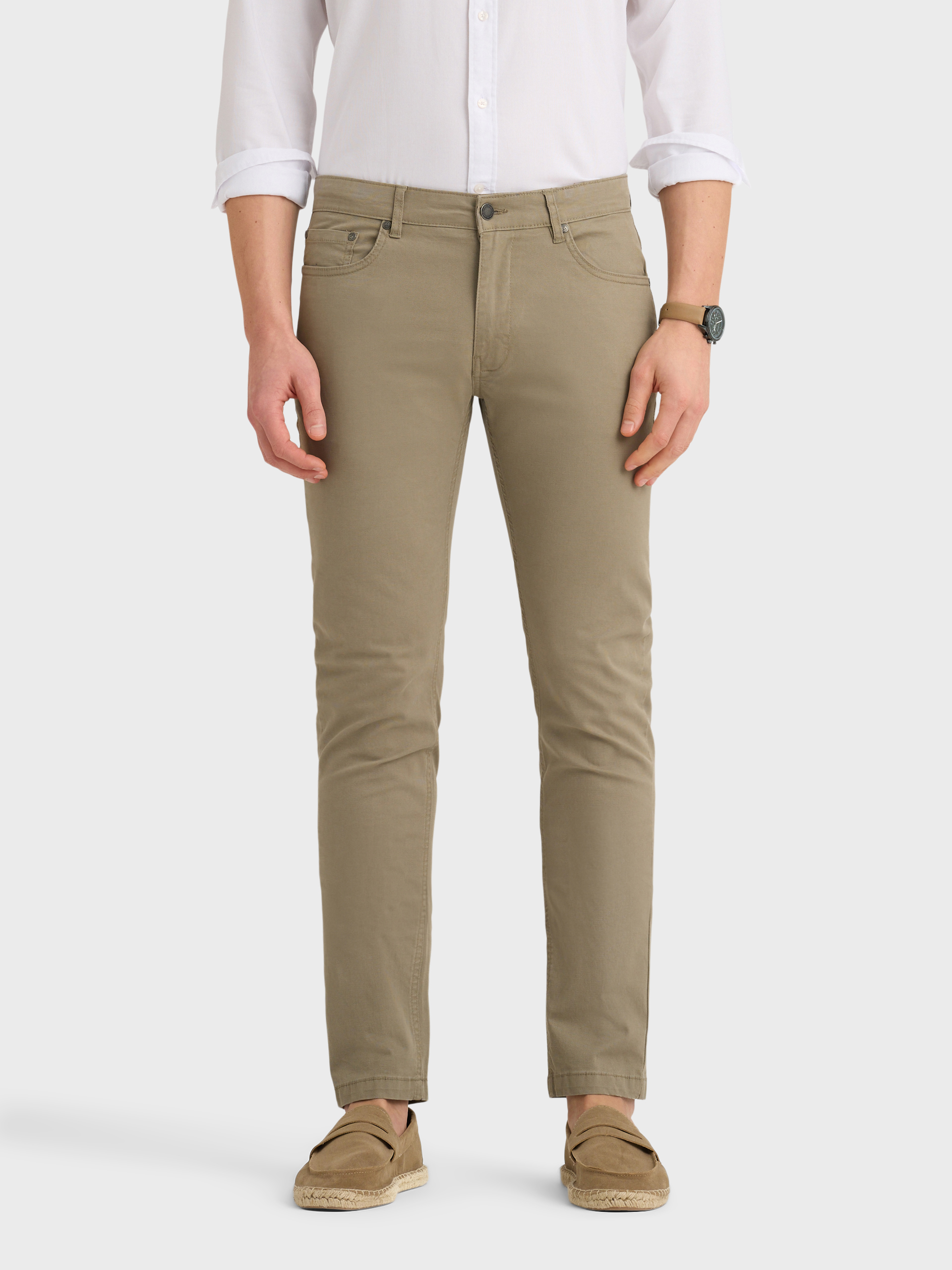 PANTALON 5 BOLSILLOS VERDE
