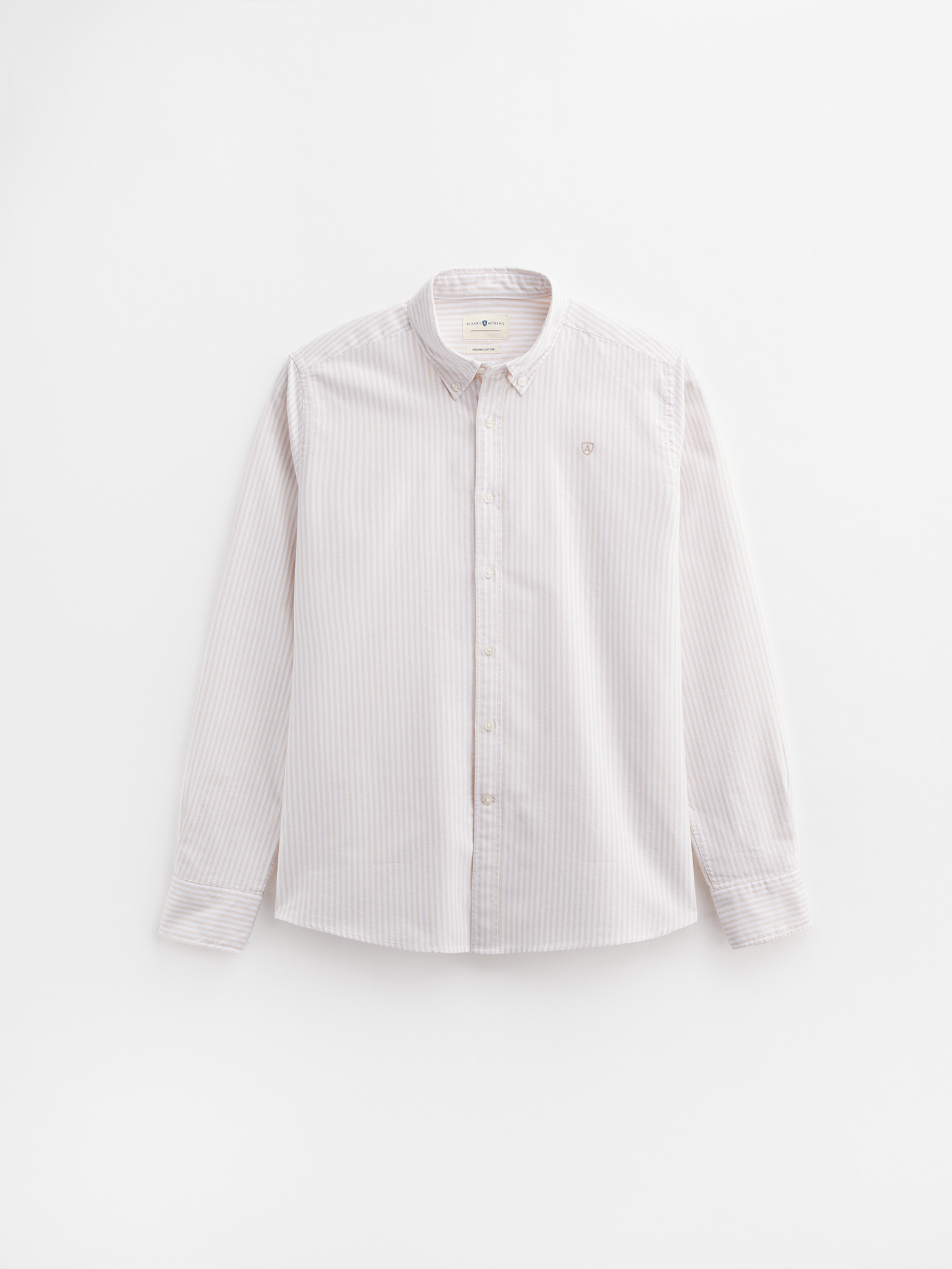 CAMISA OXFORD NEW BASIC BEIGE