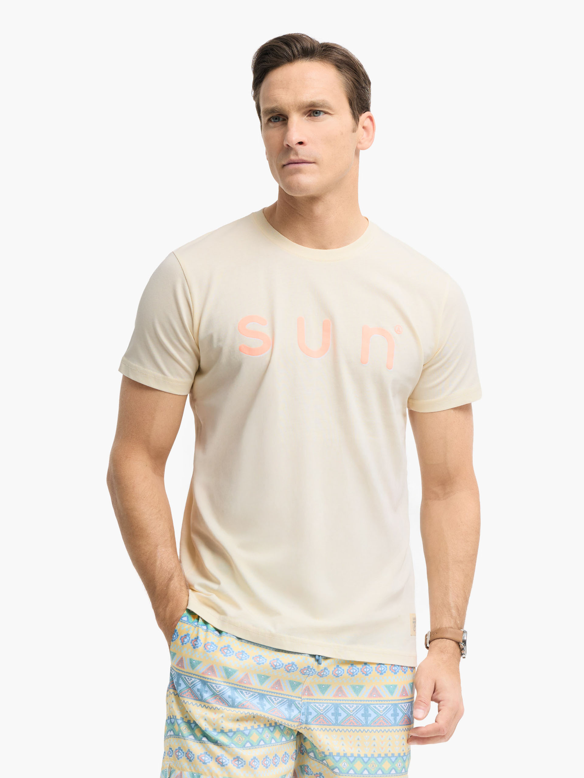 CAMISETA SUN BEIGE