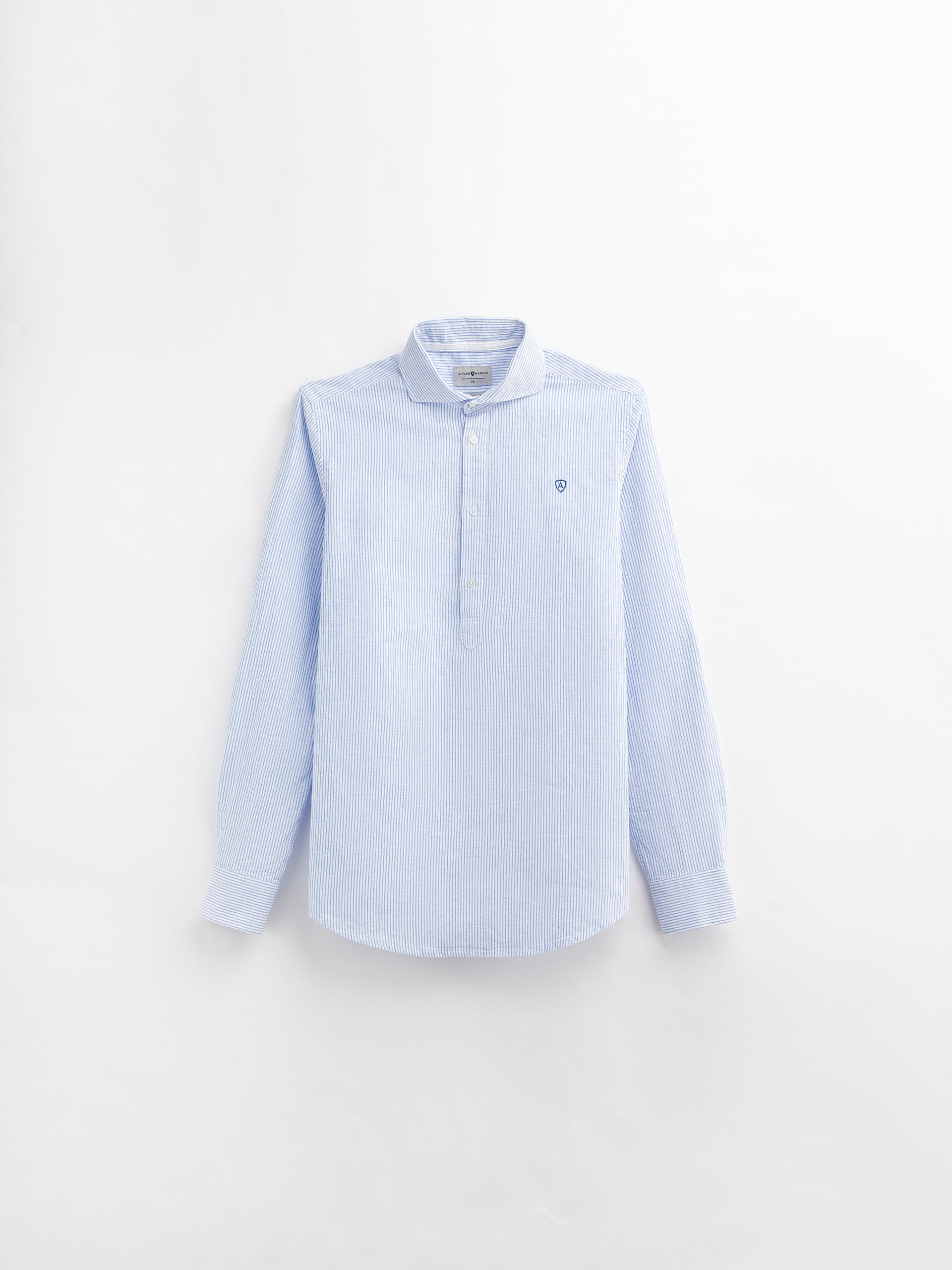CAMISA POLERA AZUL
