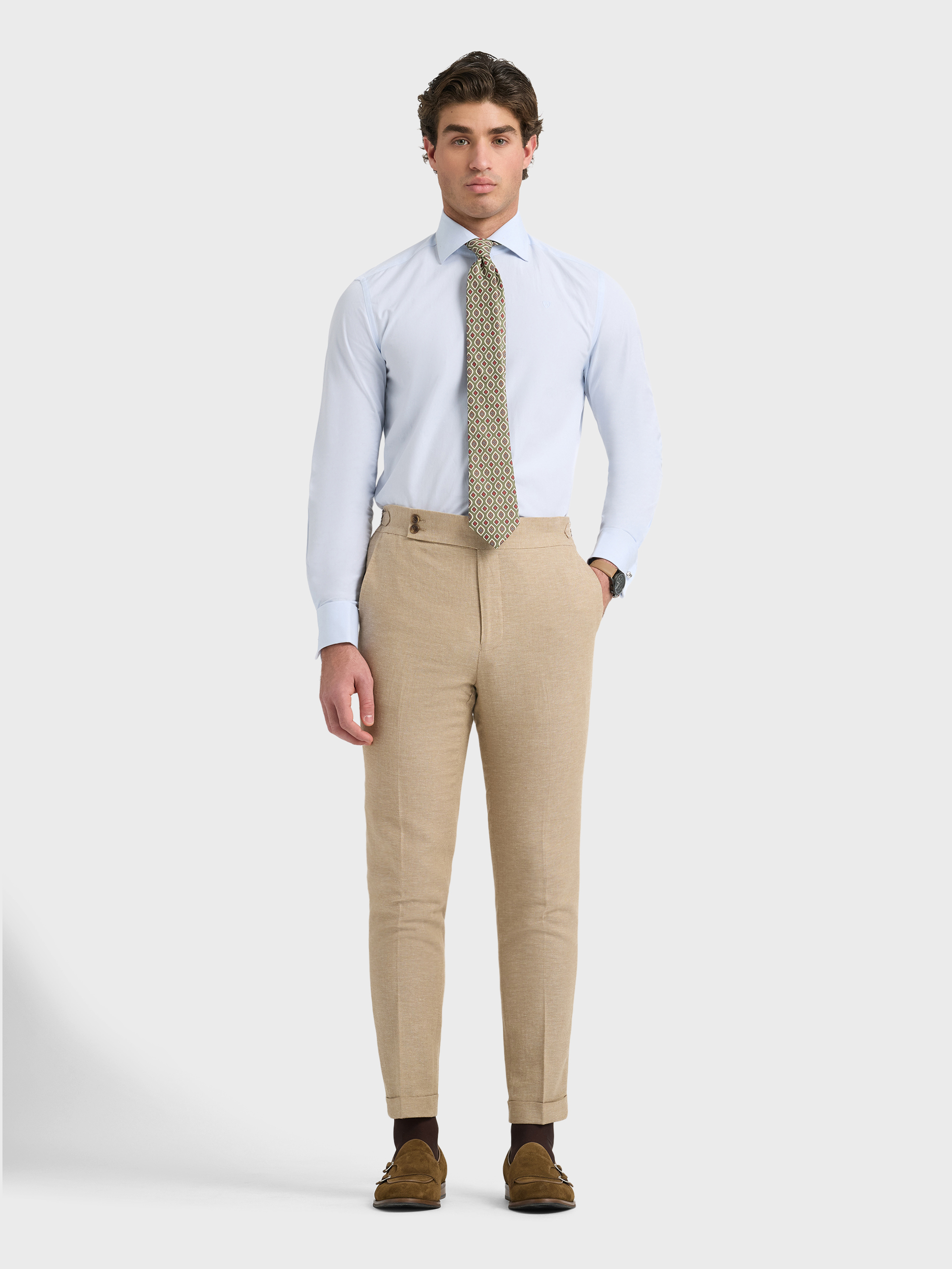 PANTALON CAPO ESPIGA LINO