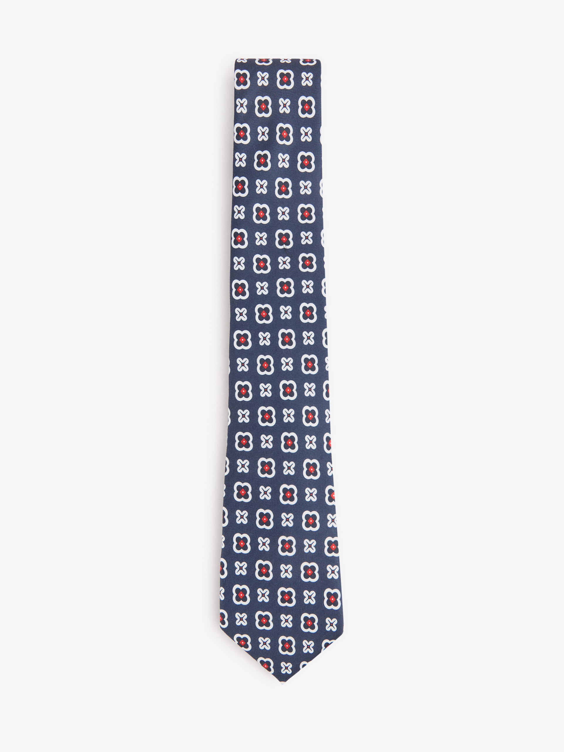CORBATA PRINTED AZUL MARINO