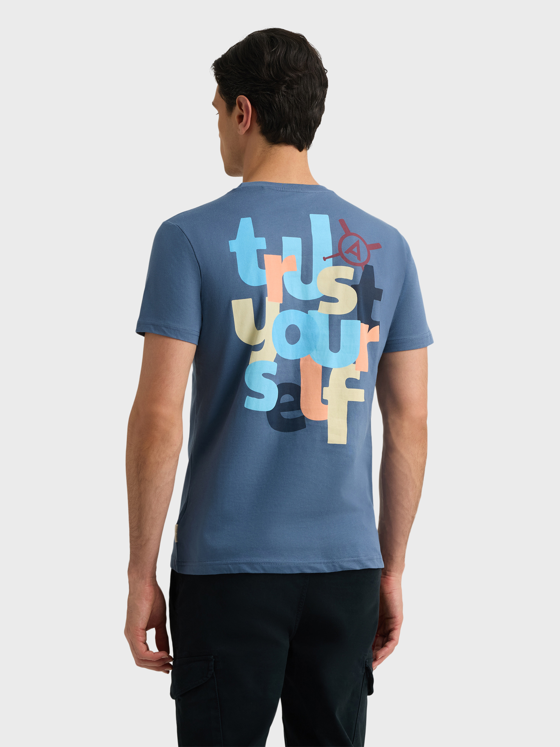 CAMISETA TRUST AZUL MARINO