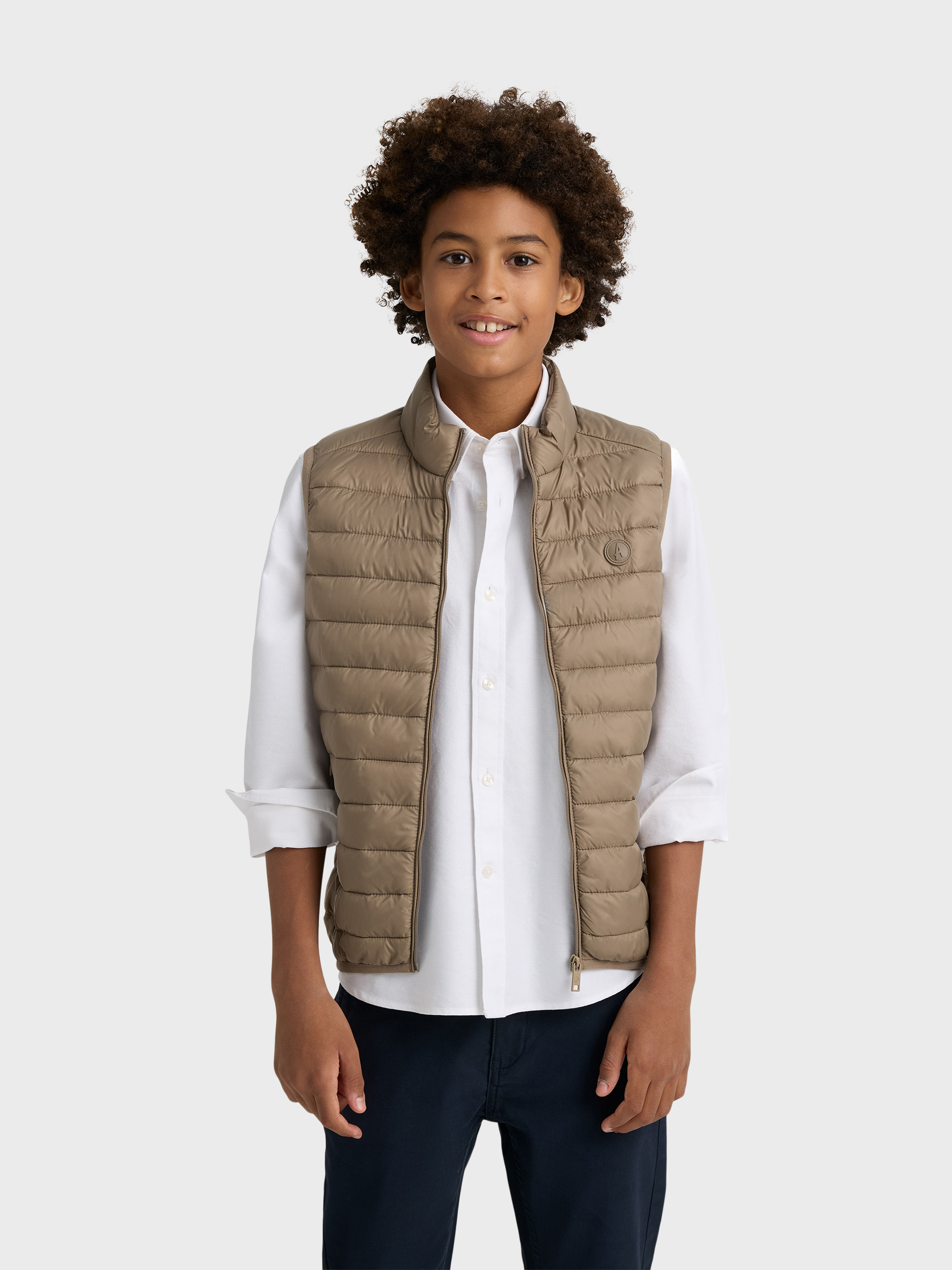 CHALECO NIRO KIDS CAMEL