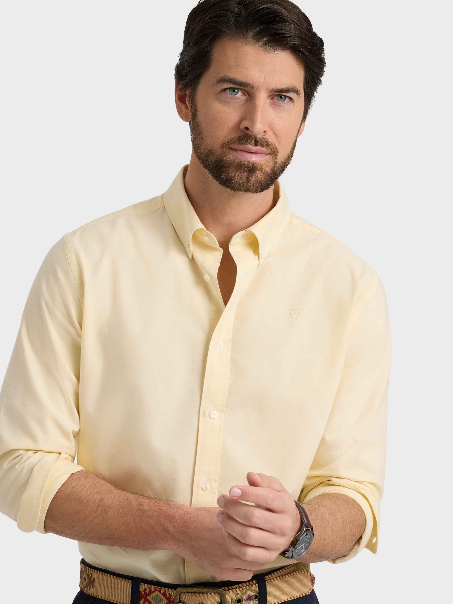 CAMISA OXFORD SOLID