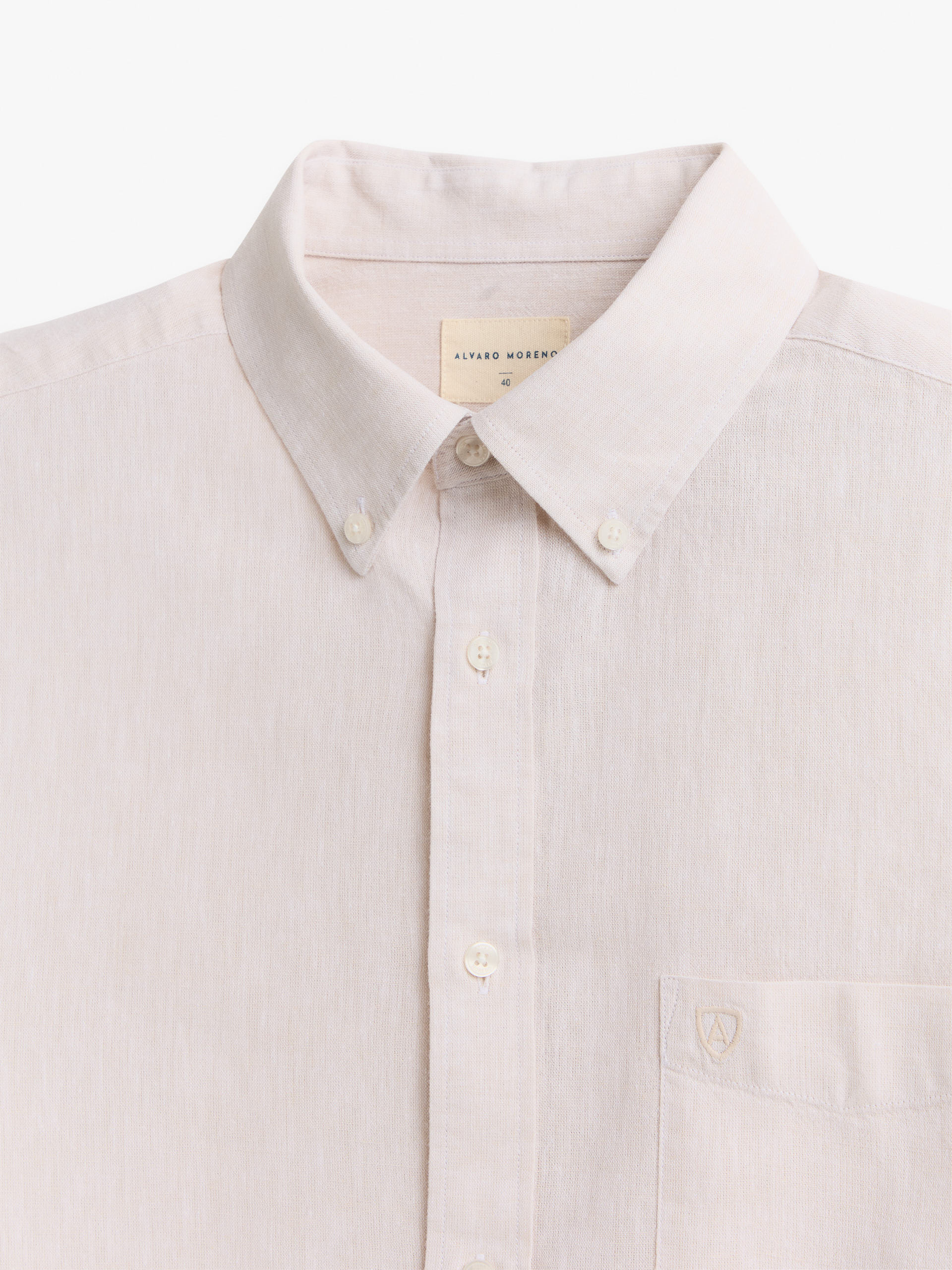 CAMISA LINO BOLSILLO