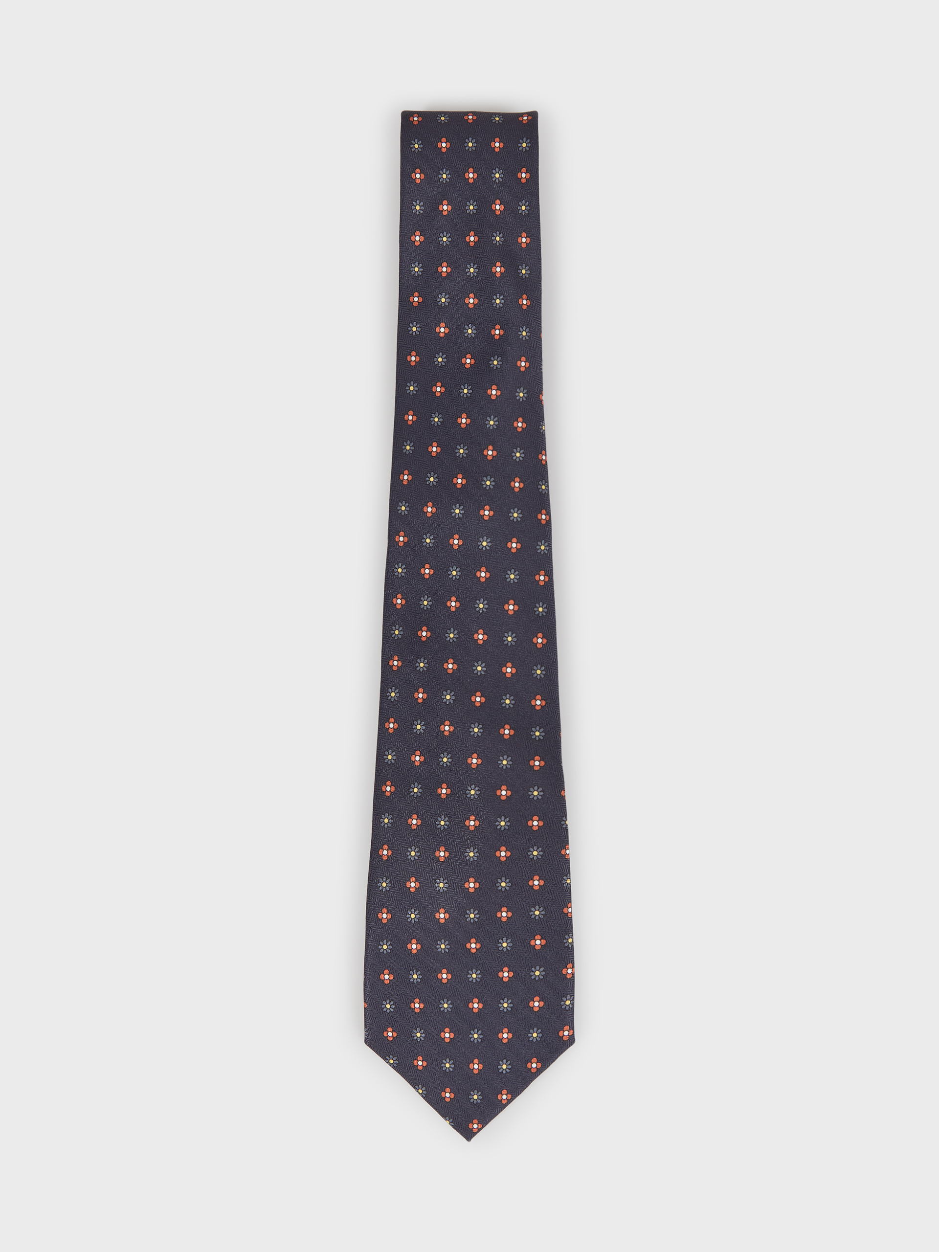 CORBATA PRINTED AZUL MARINO