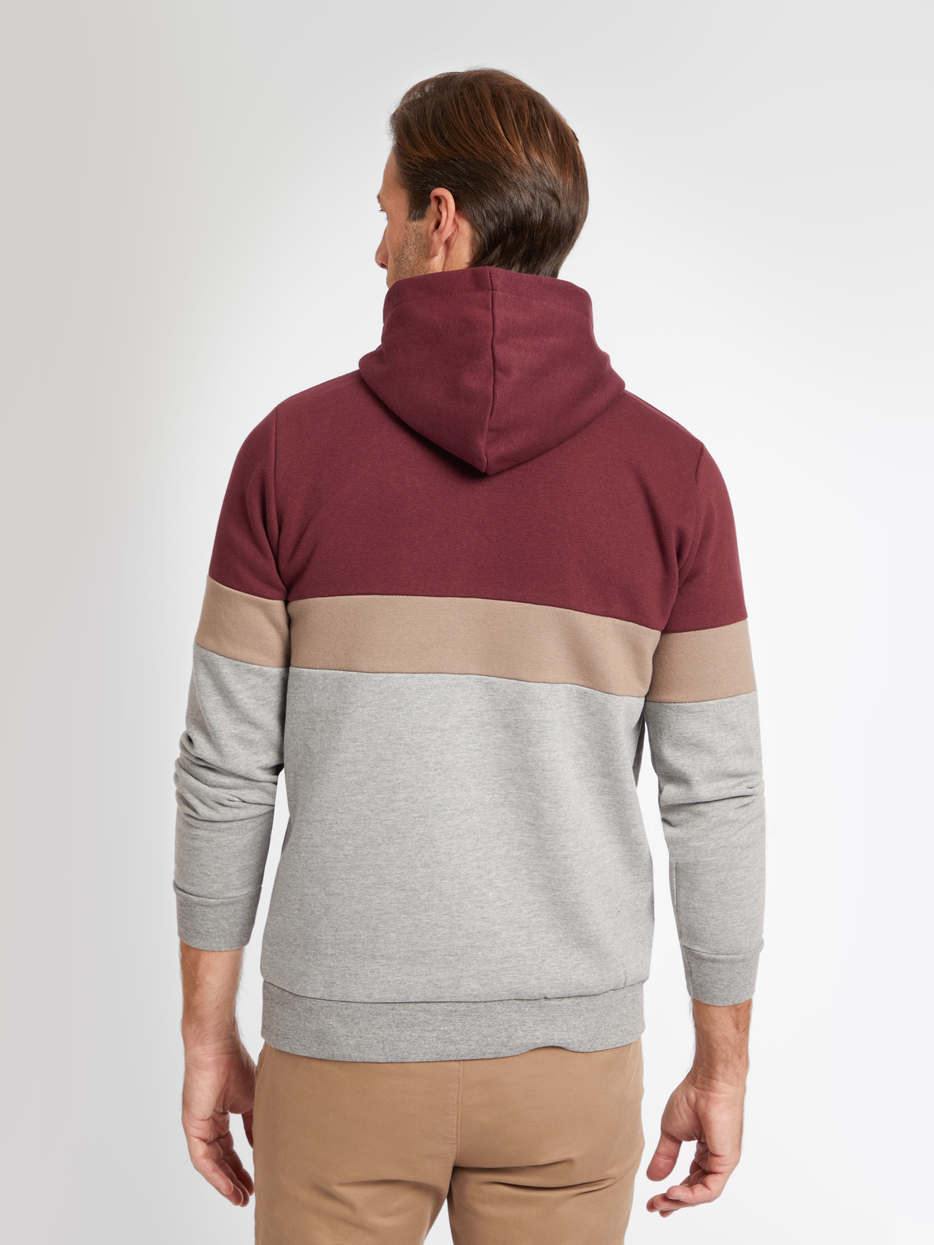 SUDADERA TRICOLOR