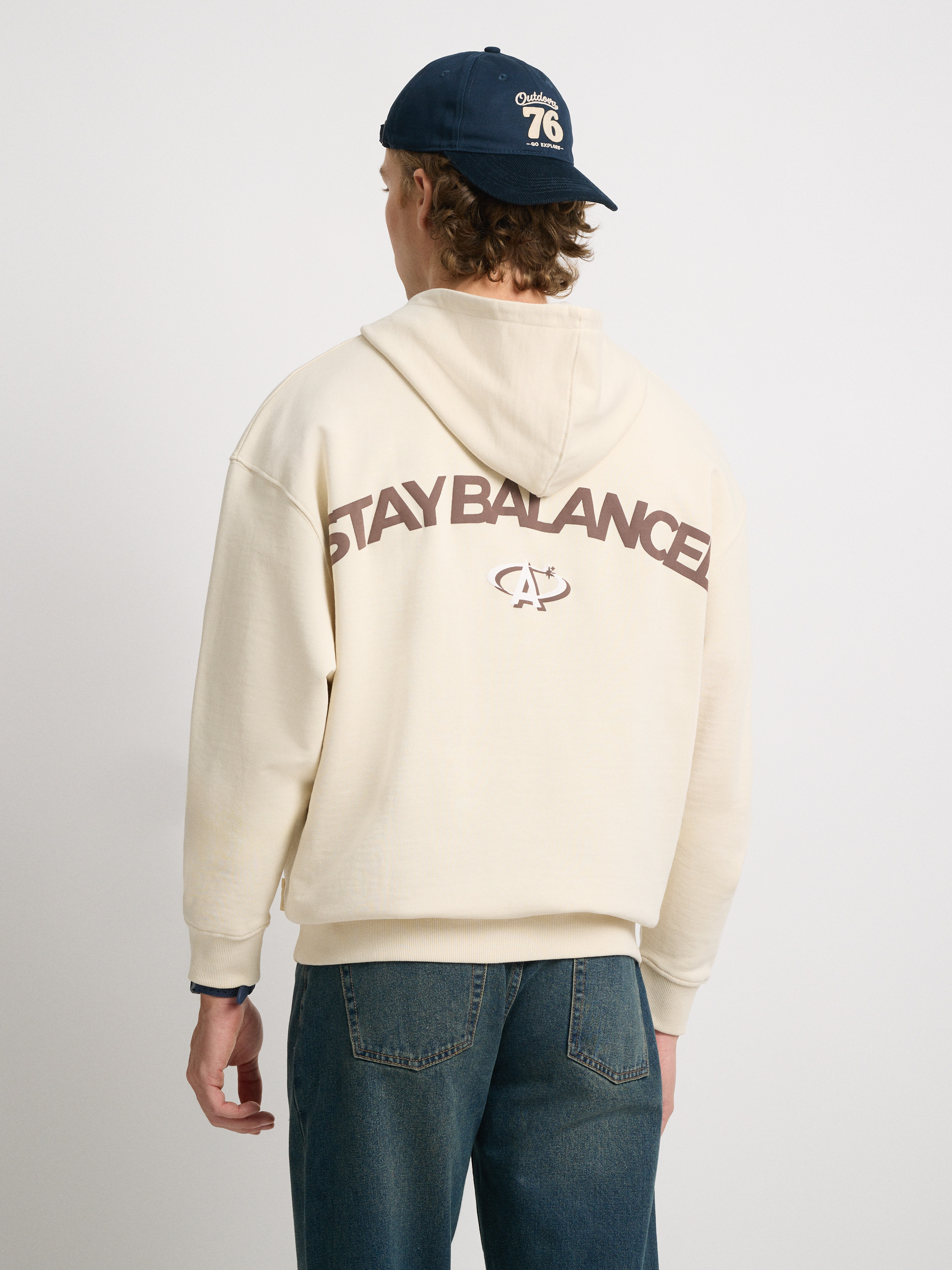 SUDADERA BALANCED BEIGE