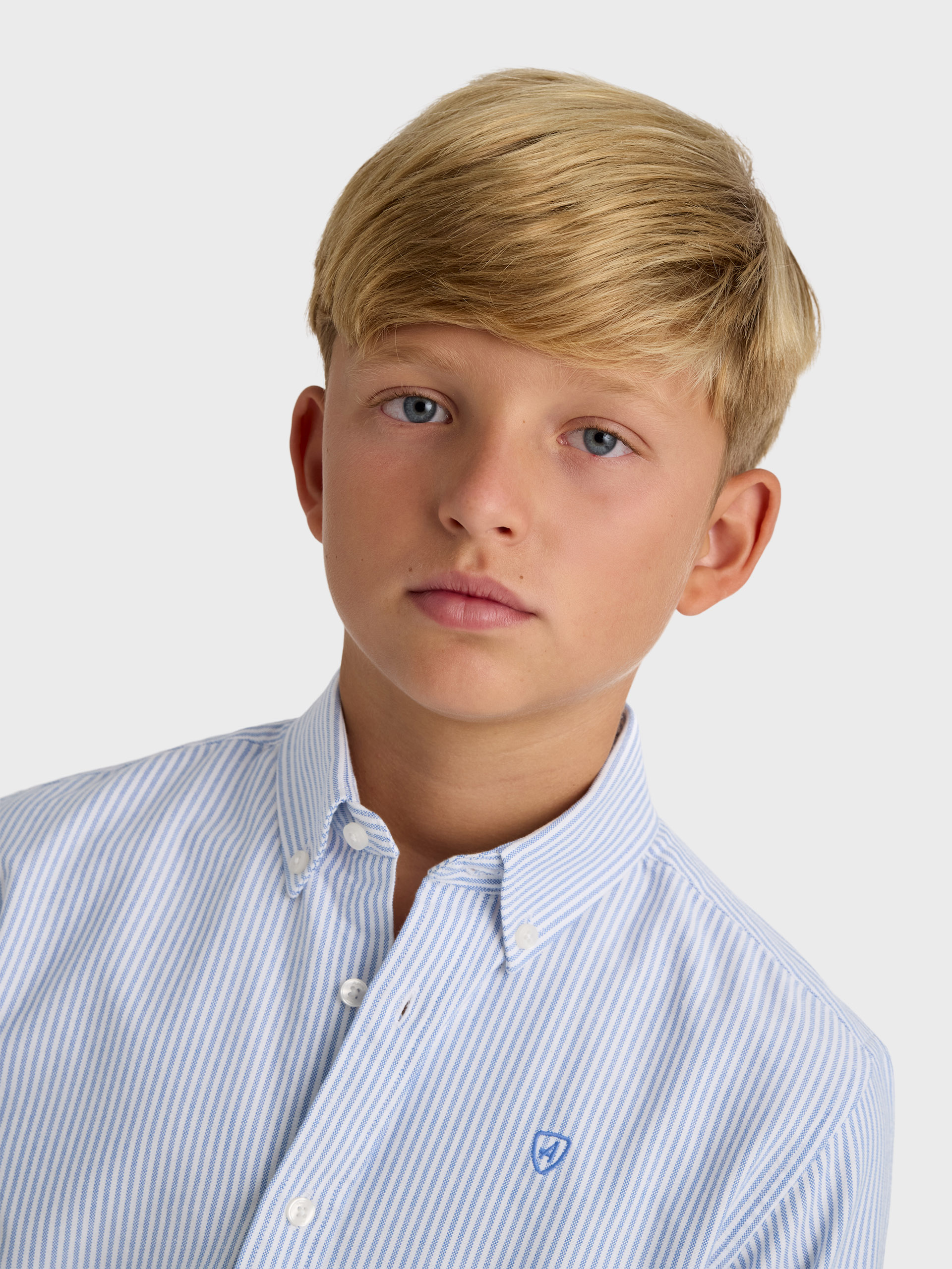 CAMISA OXFORD STRIPES KIDS