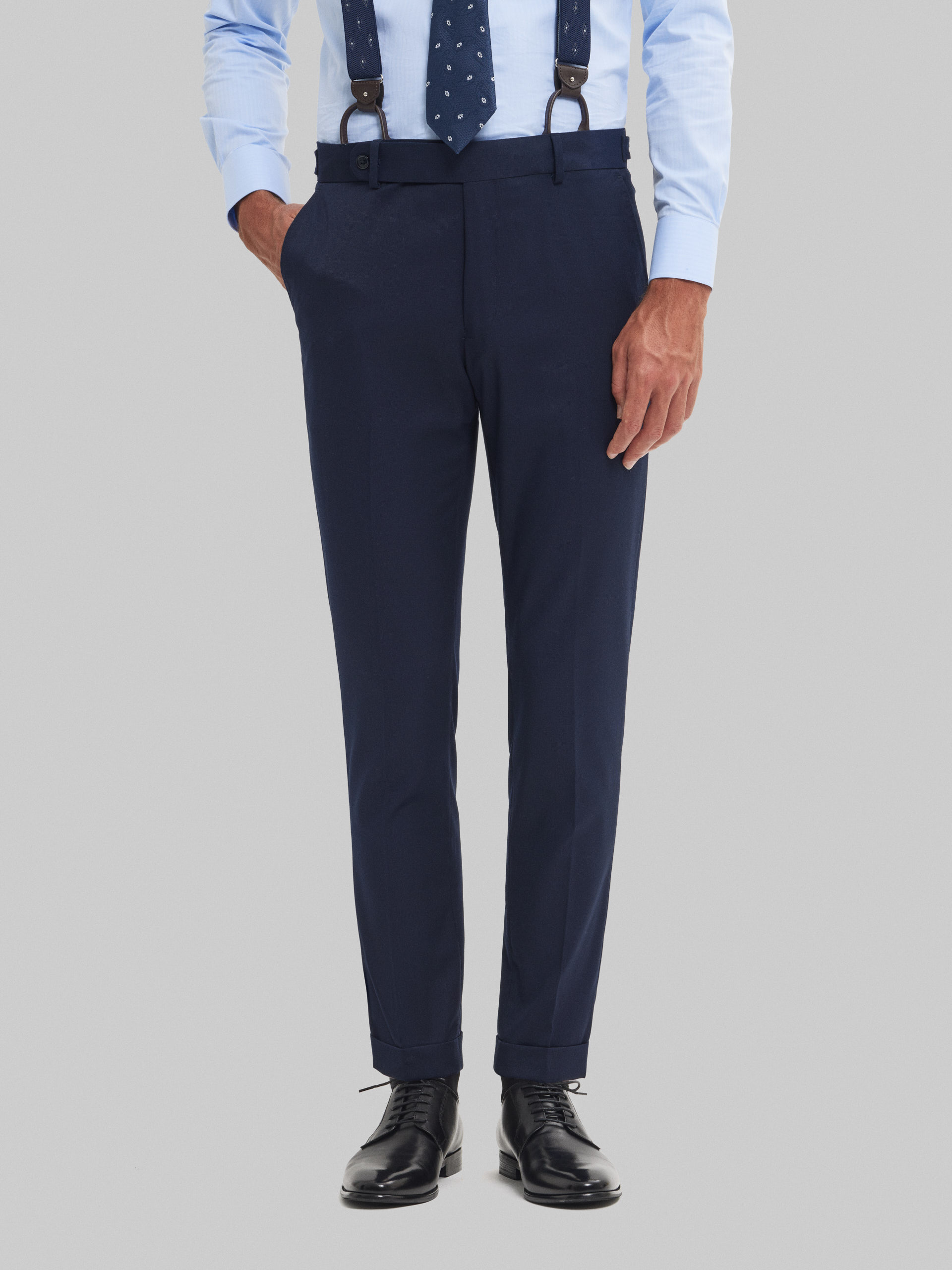 PANTALON CAPO MICRO AZUL MARINO