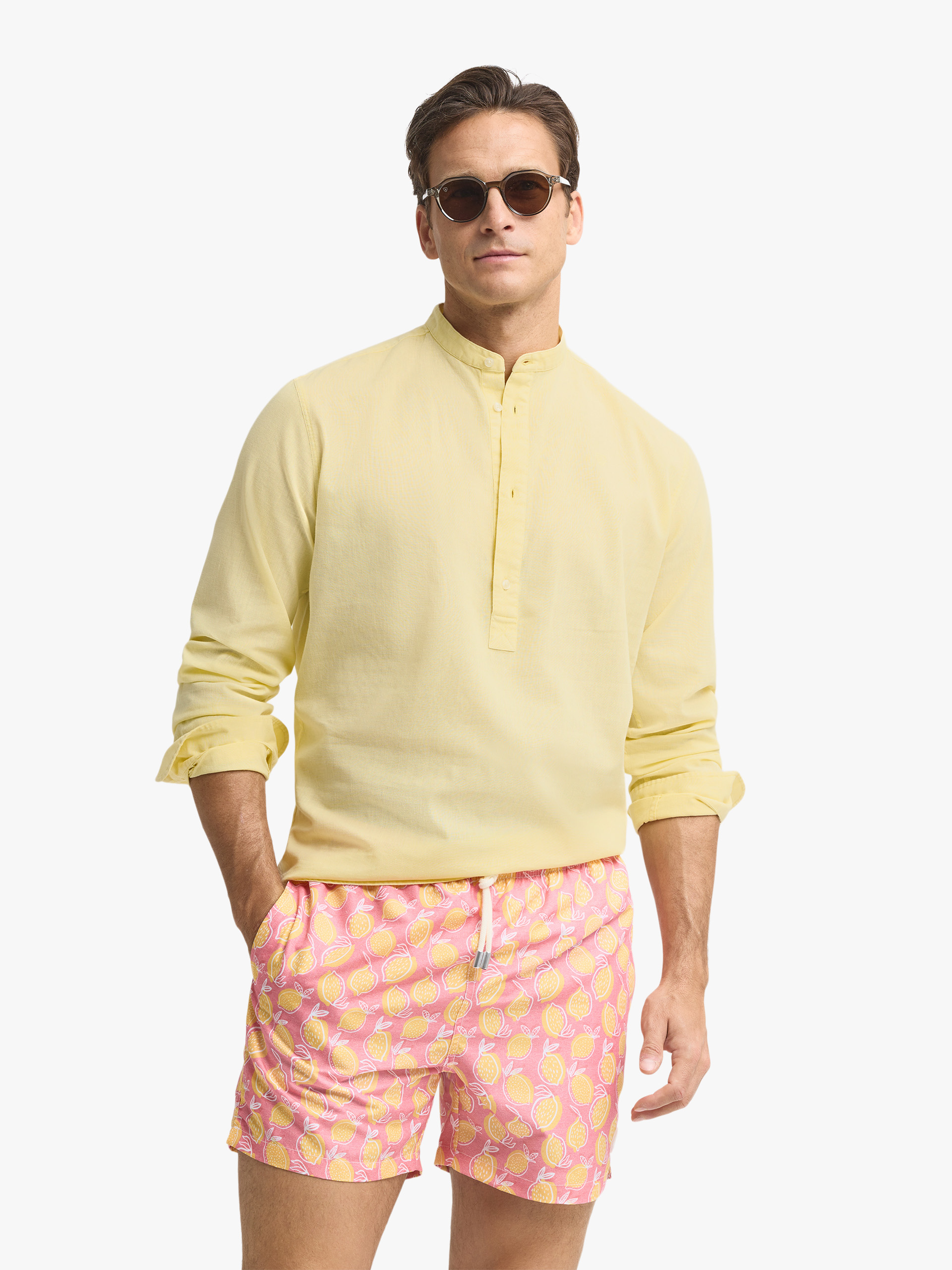 POLERA MAO TINTADA AMARILLO