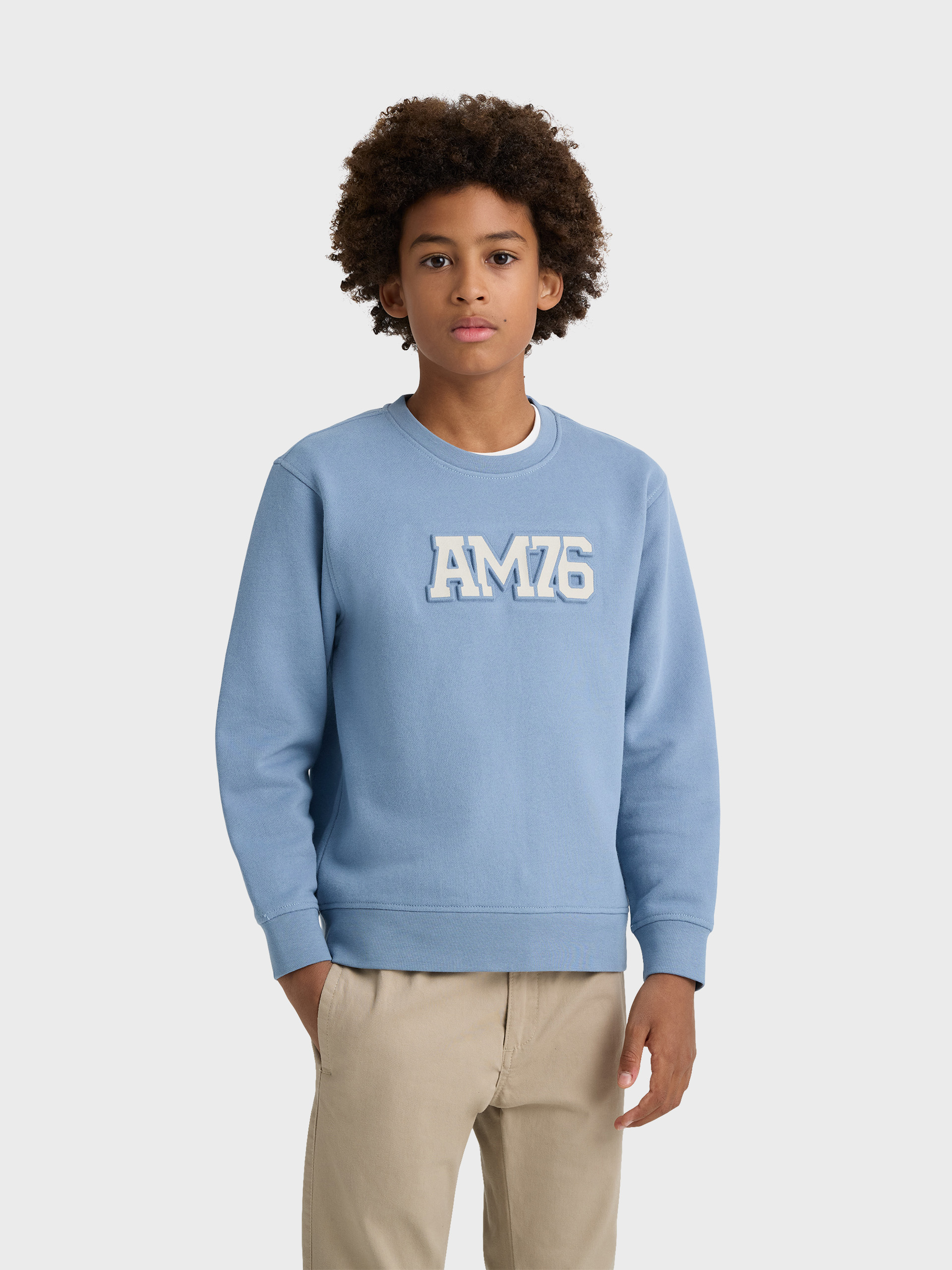 SUDADERA OFFICIAL KIDS AZUL
