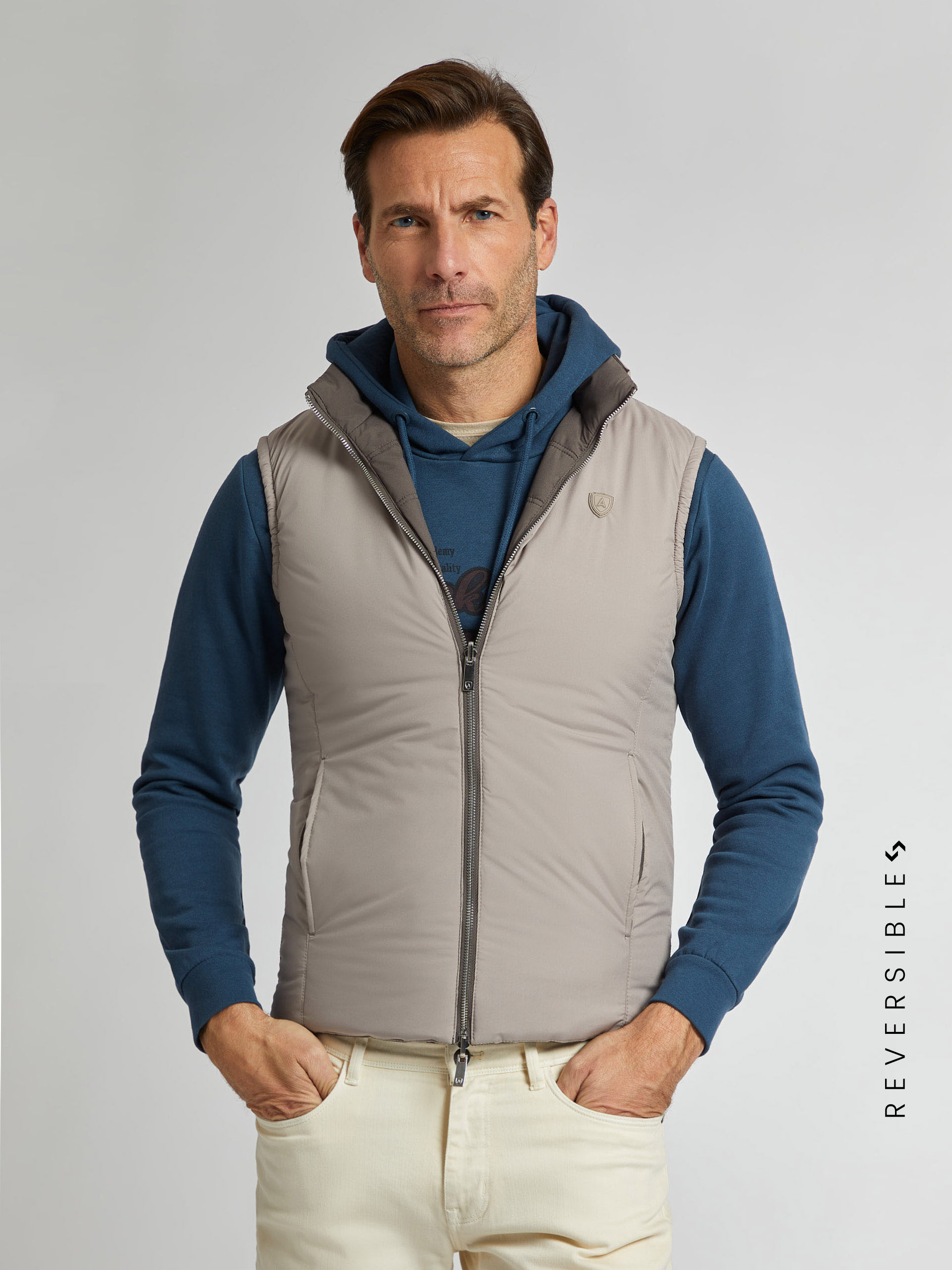 CHALECO FEARLESS BEIGE