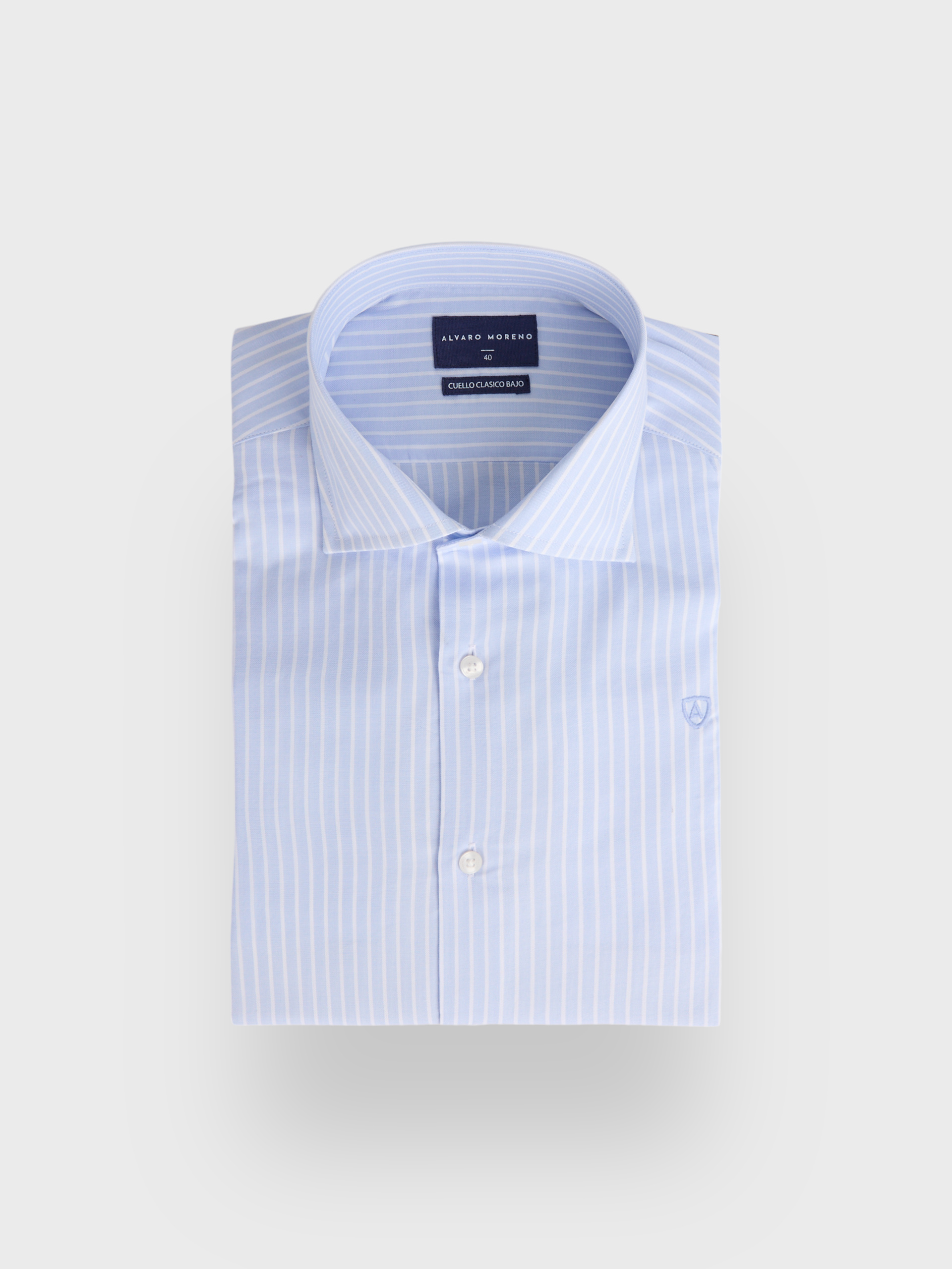 CAMISA MISTER STRIPES CELESTE
