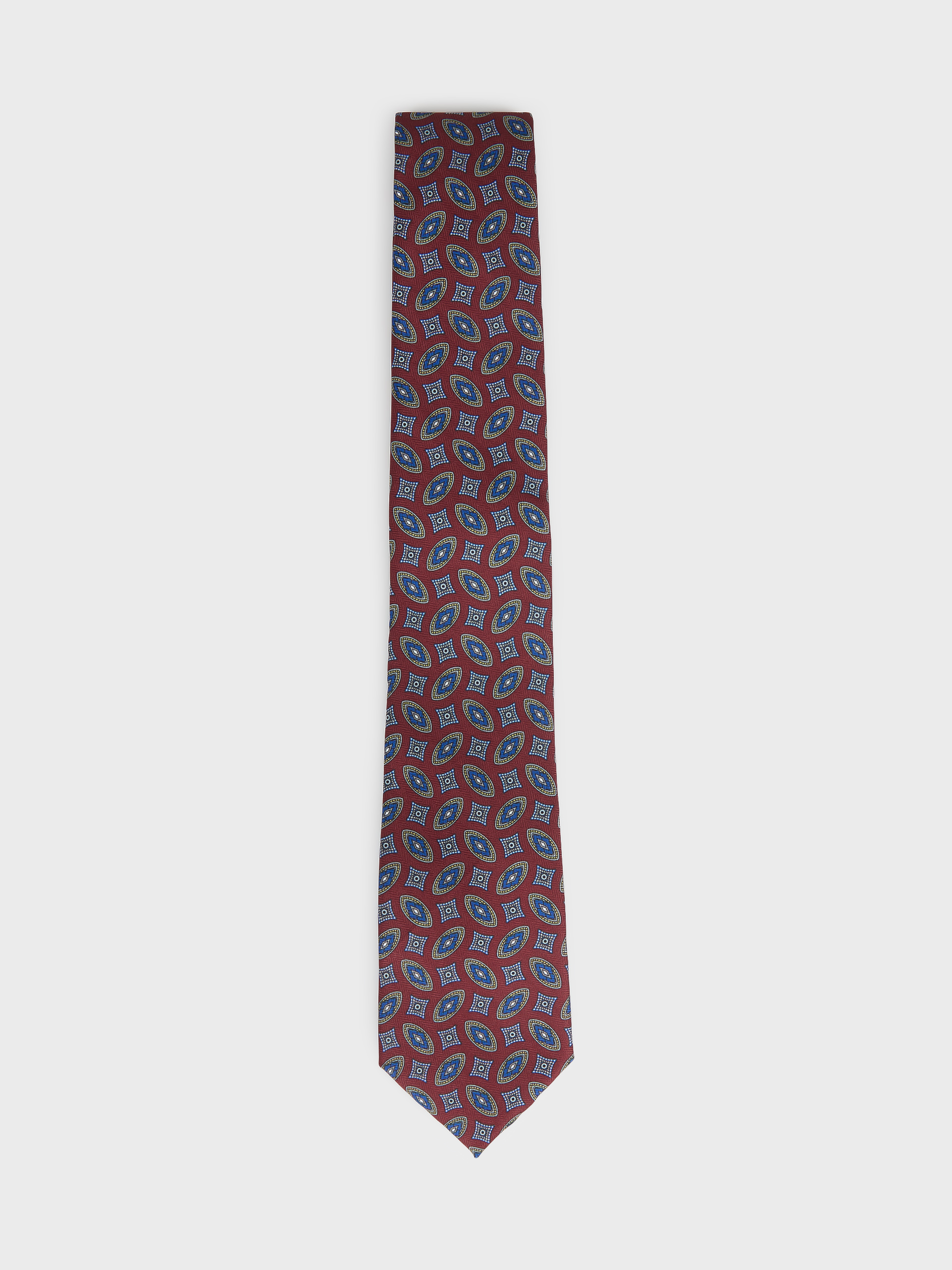 CORBATA PRINTED BURDEOS