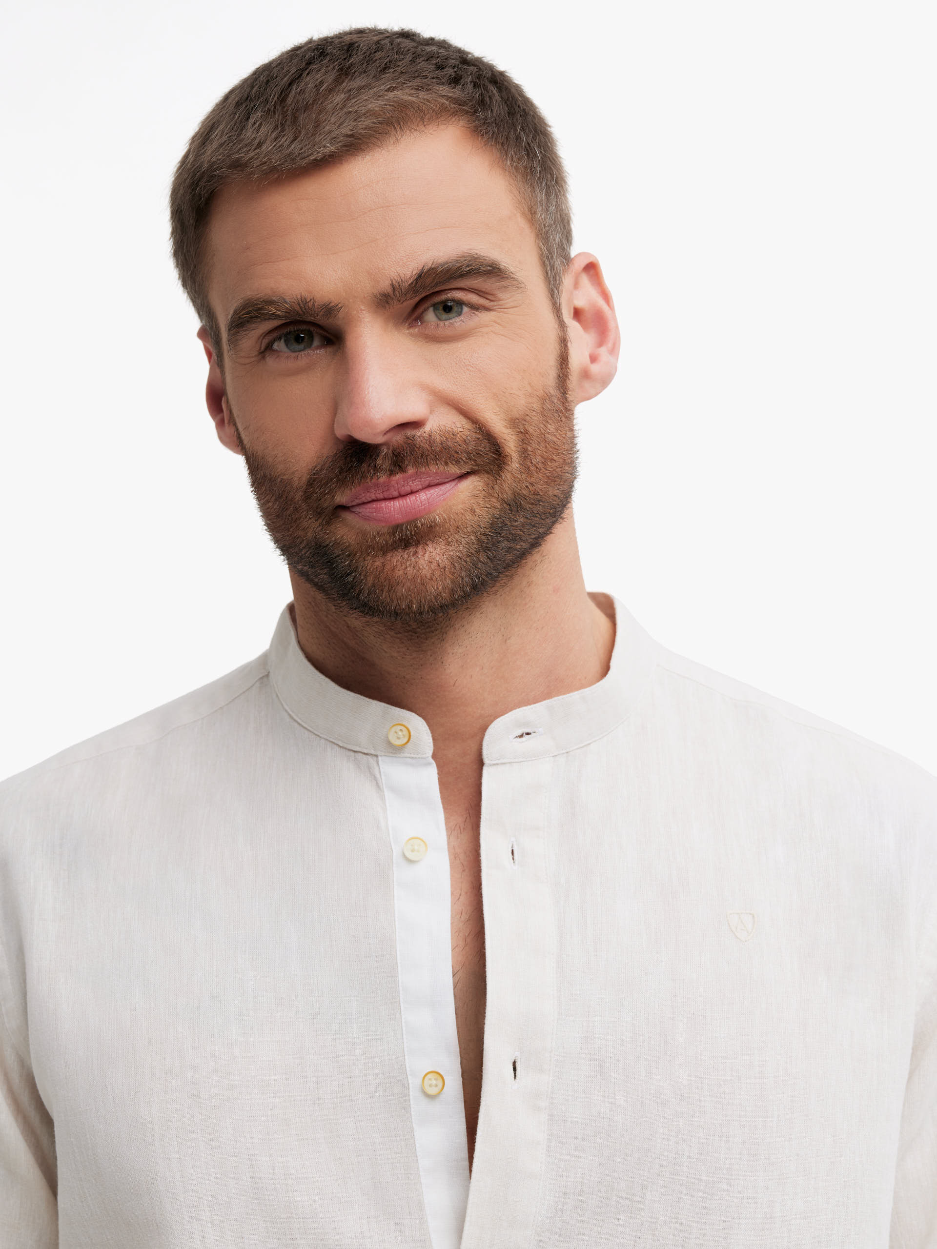 POLERA MAO CONTRASTE BEIGE